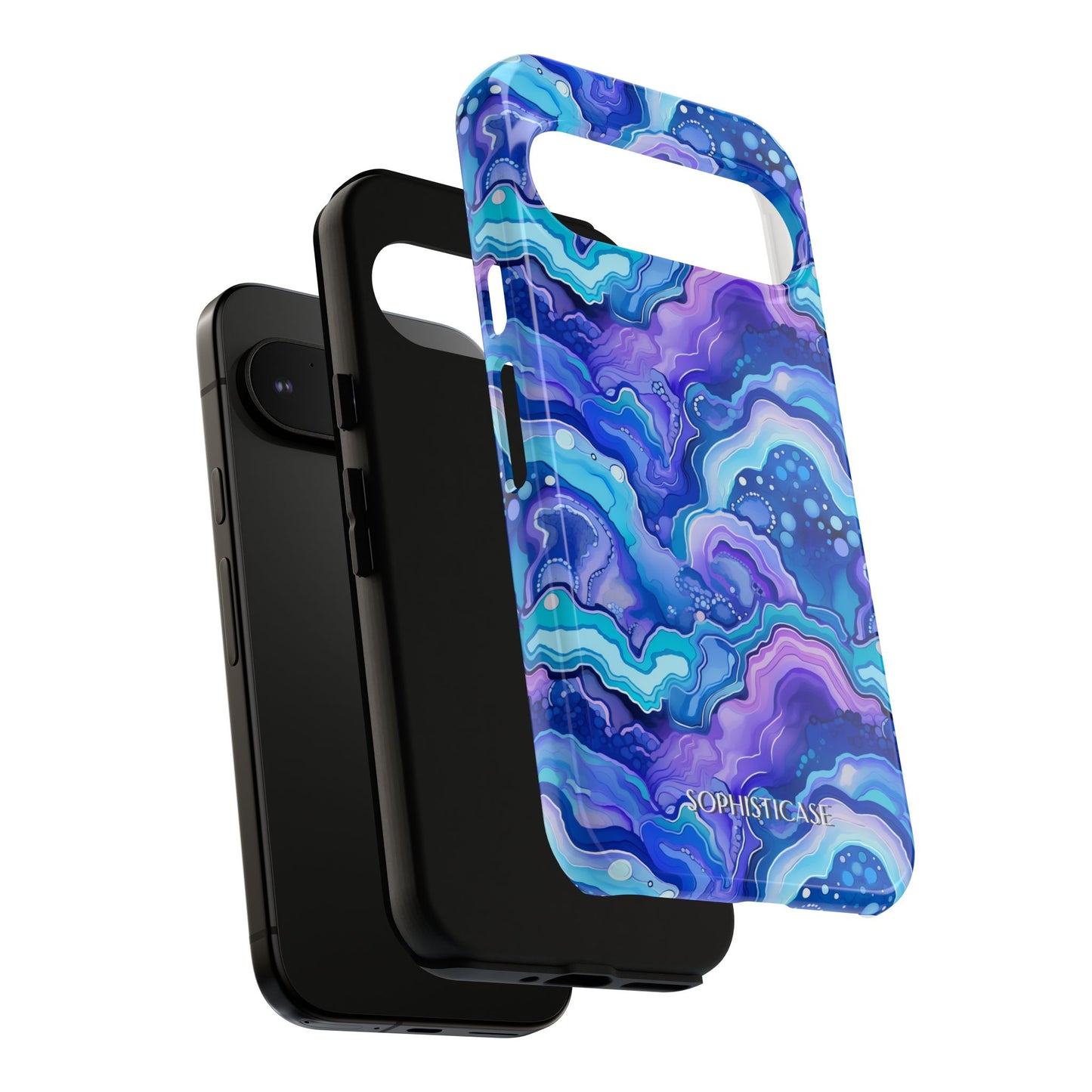 Nightstone in Lapis Wave - Tough Phone Case