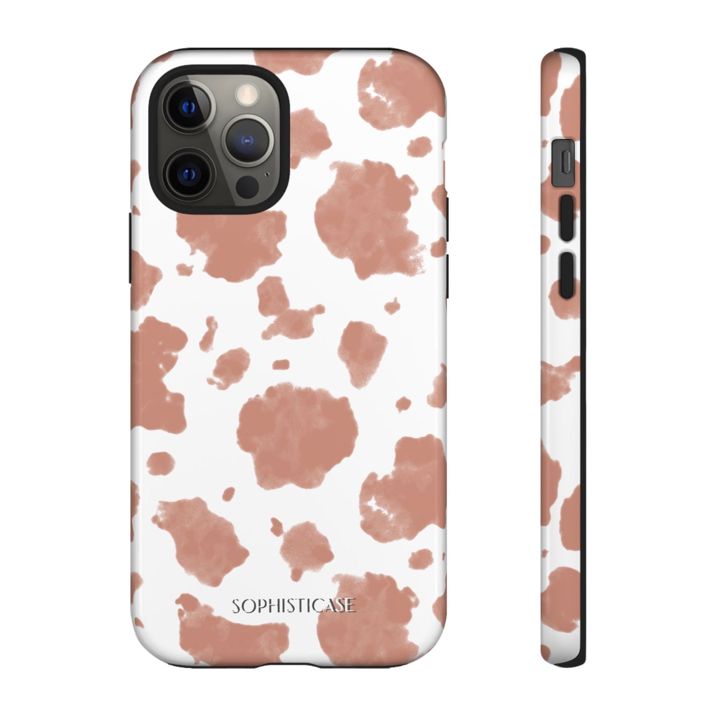 Holy Cow in Light Brown - iPhone Case