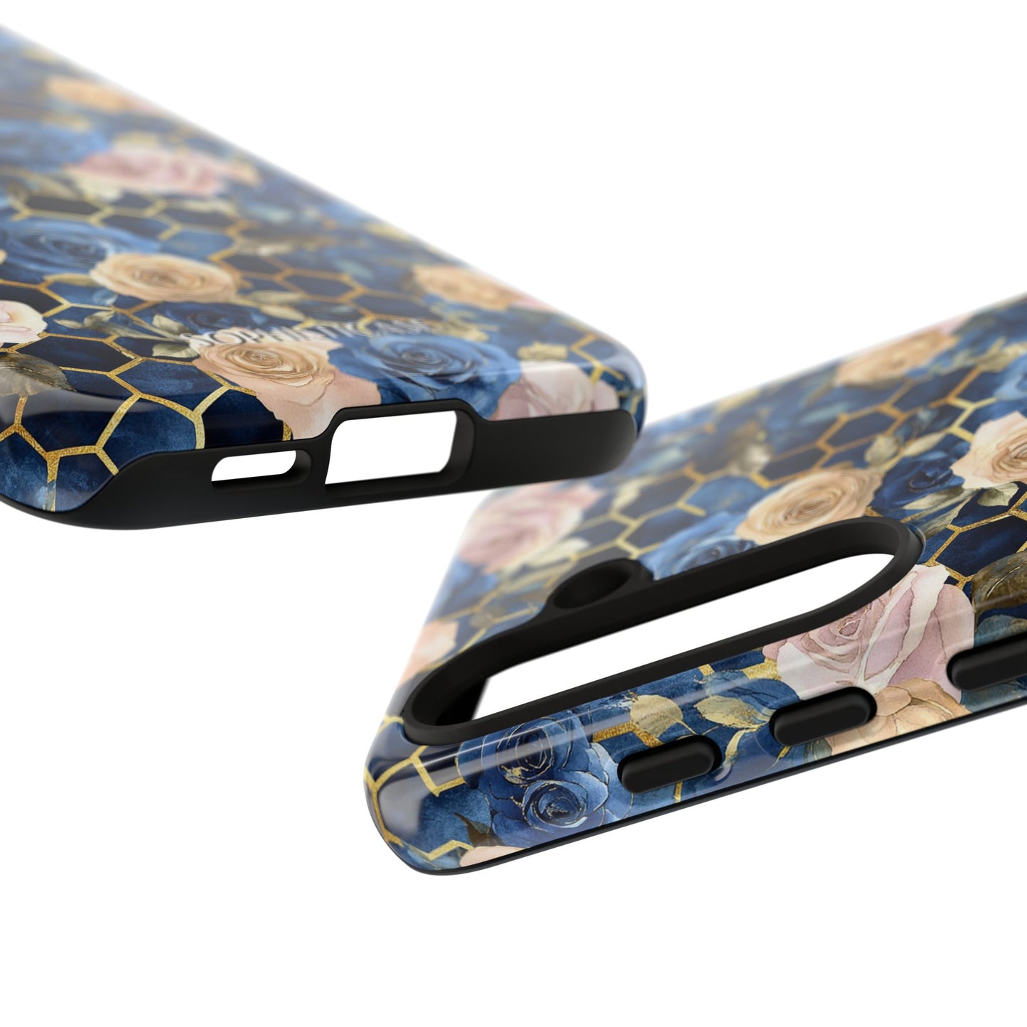 Royal Floral in Midnight Rose - Tough Phone Case