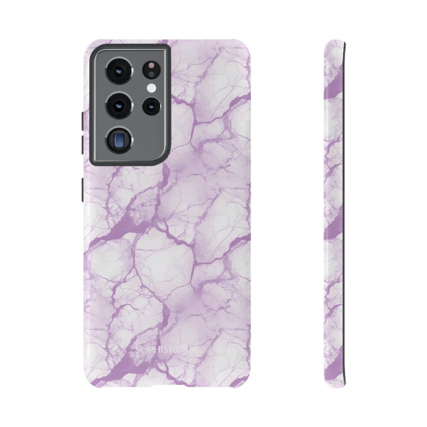 Marble Opulence in Purple - Tough Phone Case