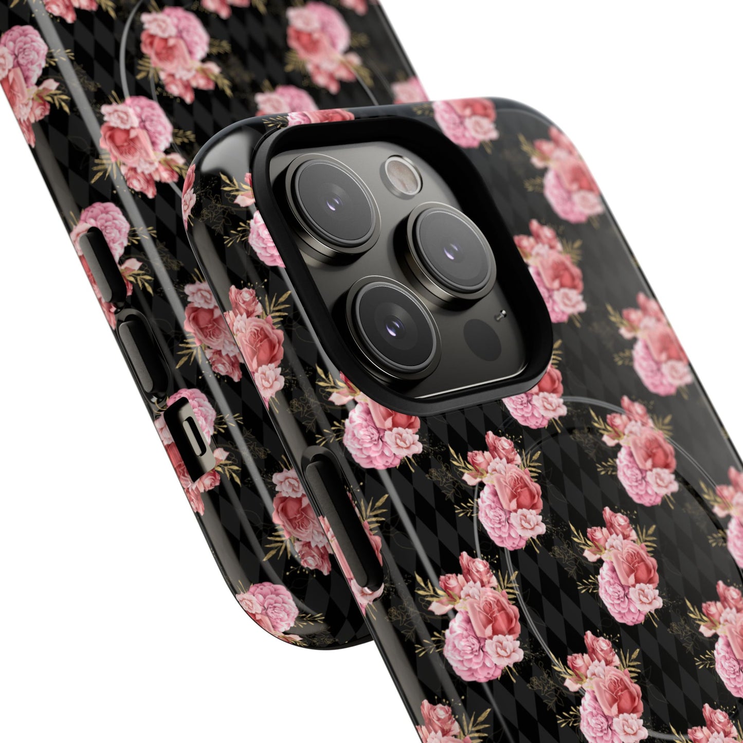 Rose Diamond Romance in Vivienne - Magsafe Phone Case