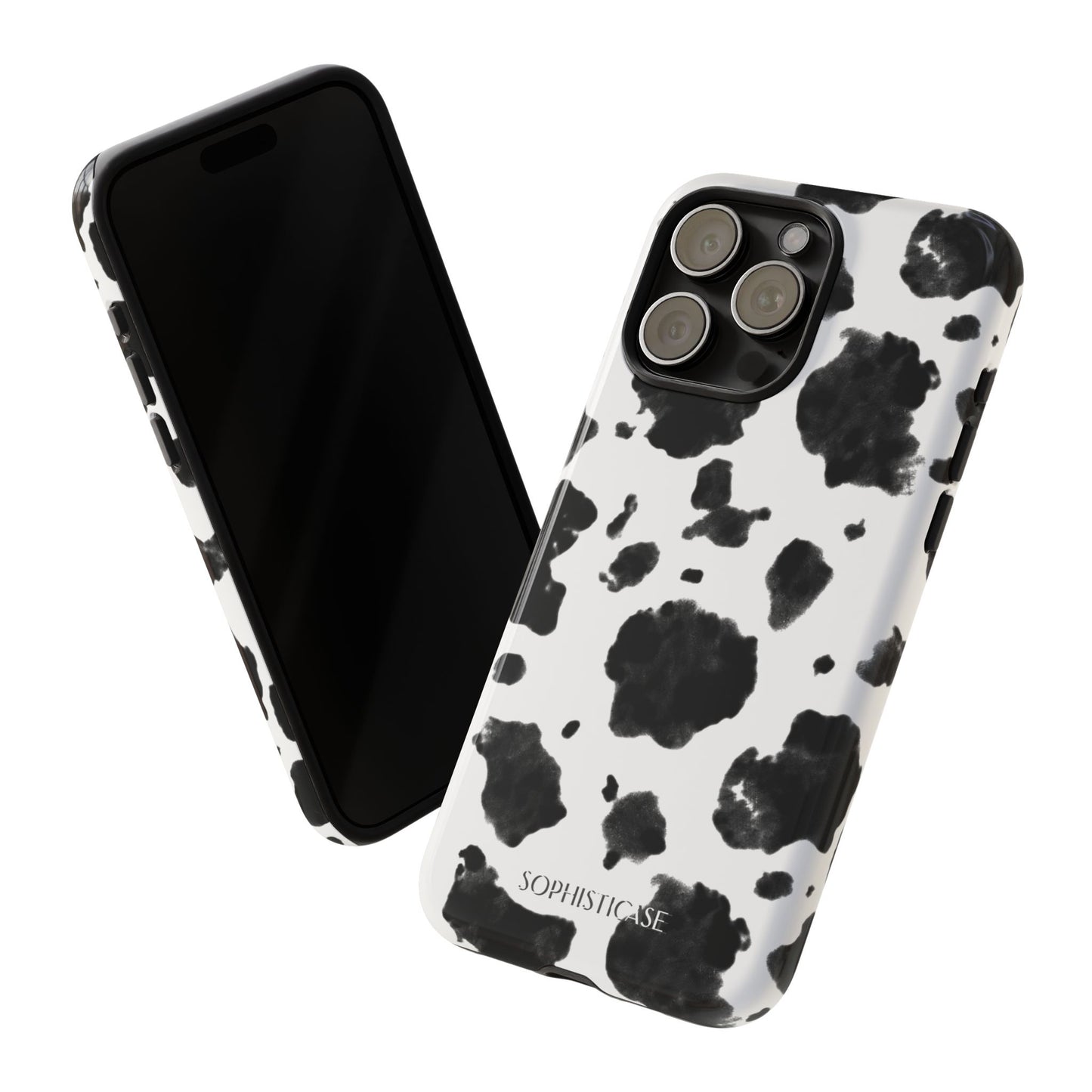 Holy Cow in Black - iPhone Case