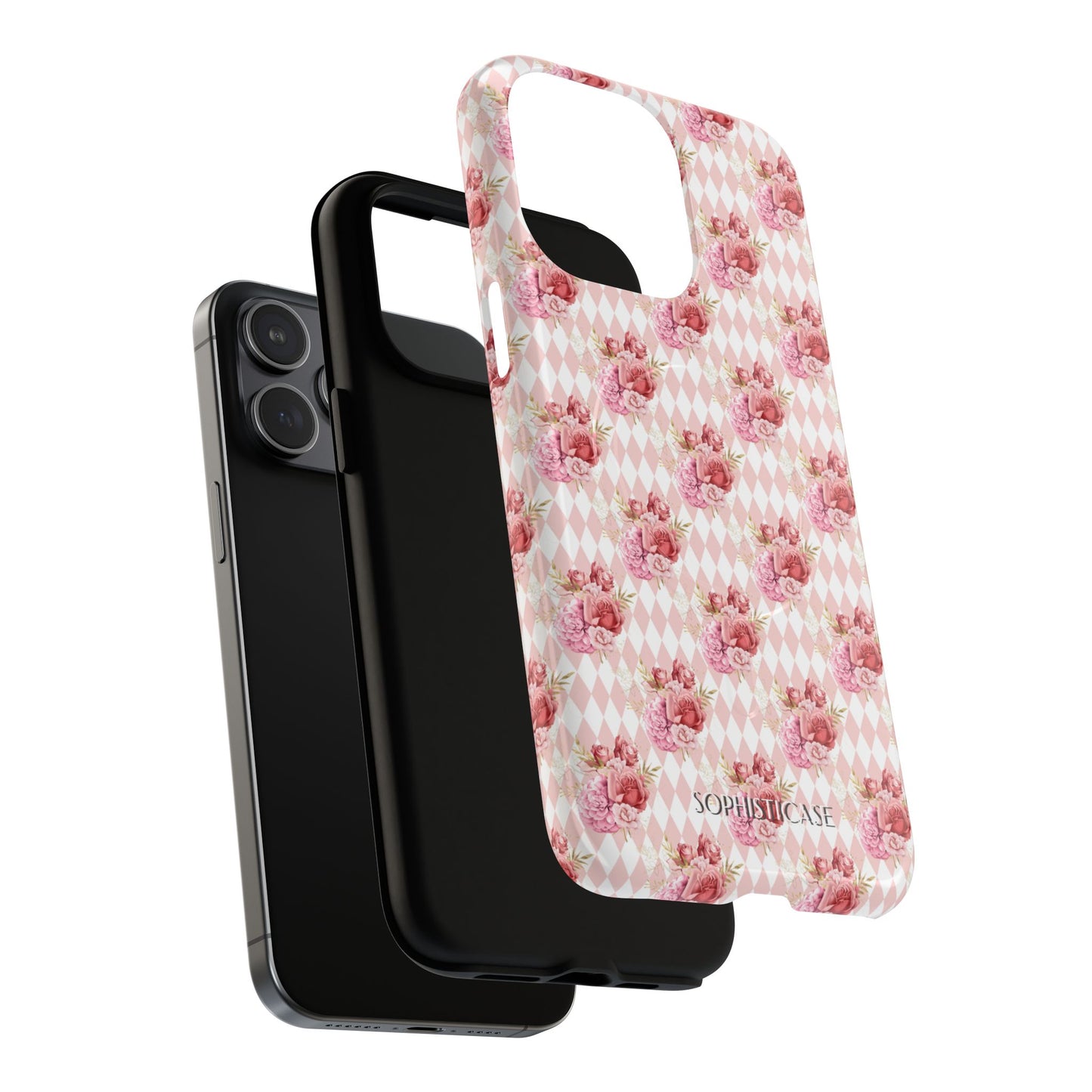 Rose Diamond Romance in Juliette - Magsafe Phone Case