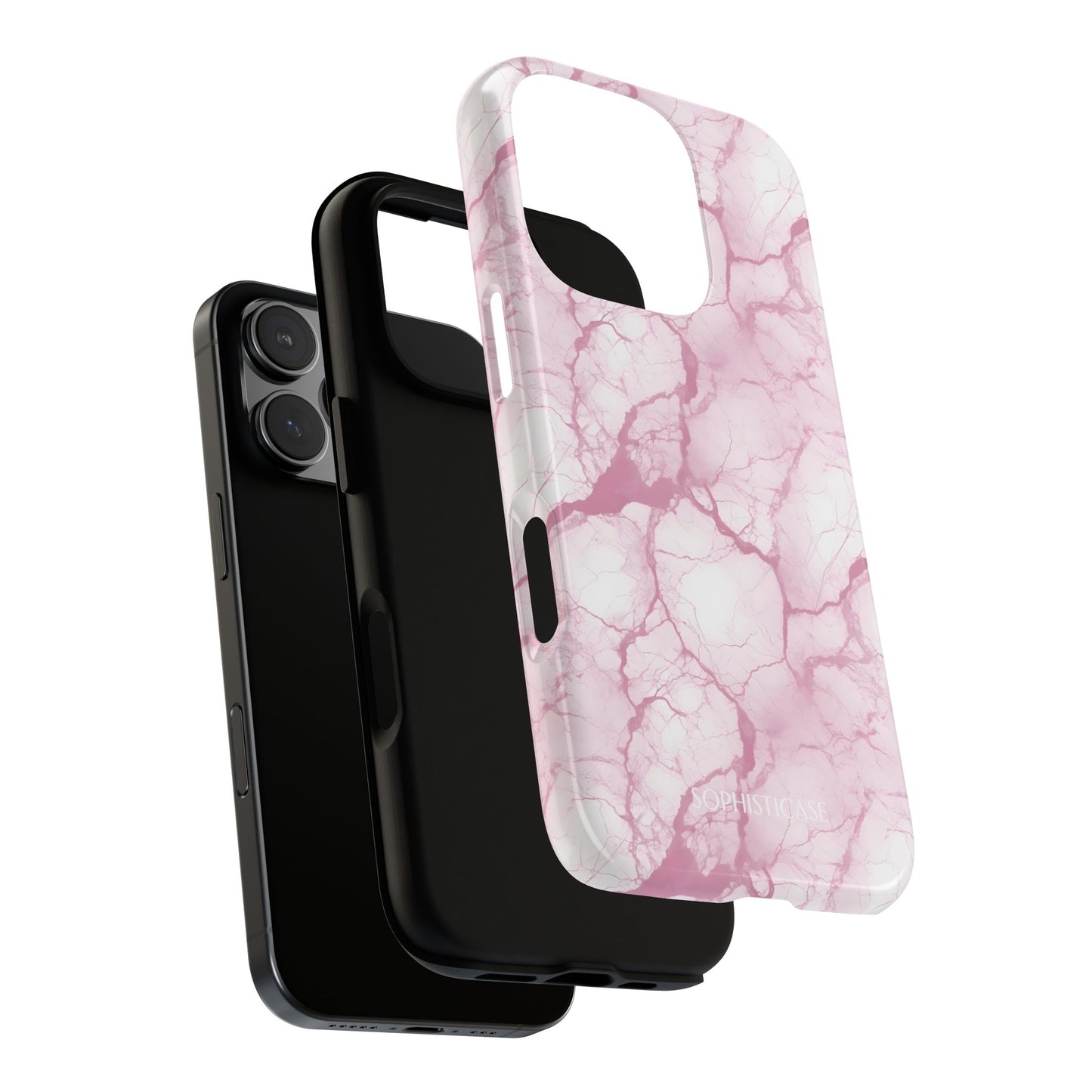 Marble Opulence in Pink - Tough Phone Case