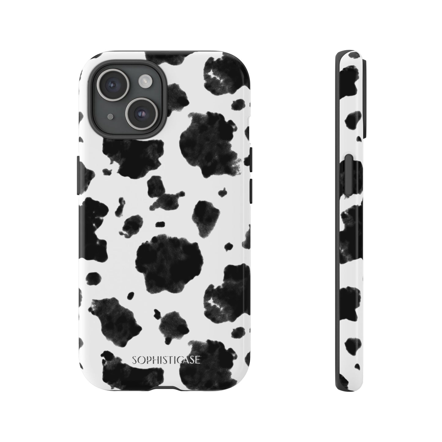 Holy Cow in Black - iPhone Case