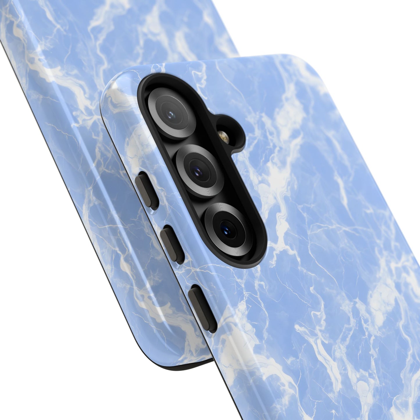Marble Crush in Blue - Tough Phone Case