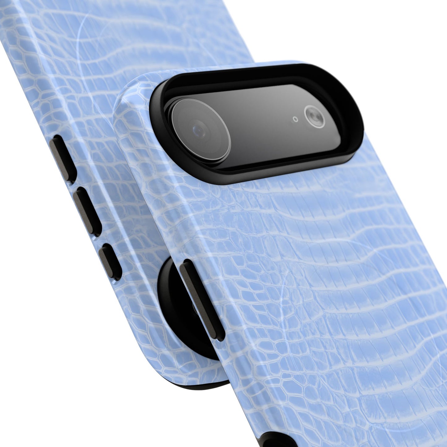 Luxe Leather in Blue - Magsafe Case