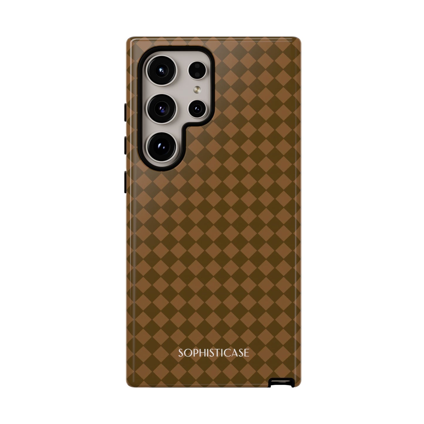 Diamond Diva in Deep Brown - Samsung Galaxy Case