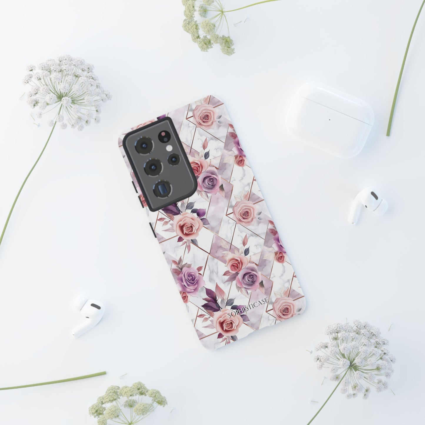 Royal Floral in Blush Manor - Tough Phone Case