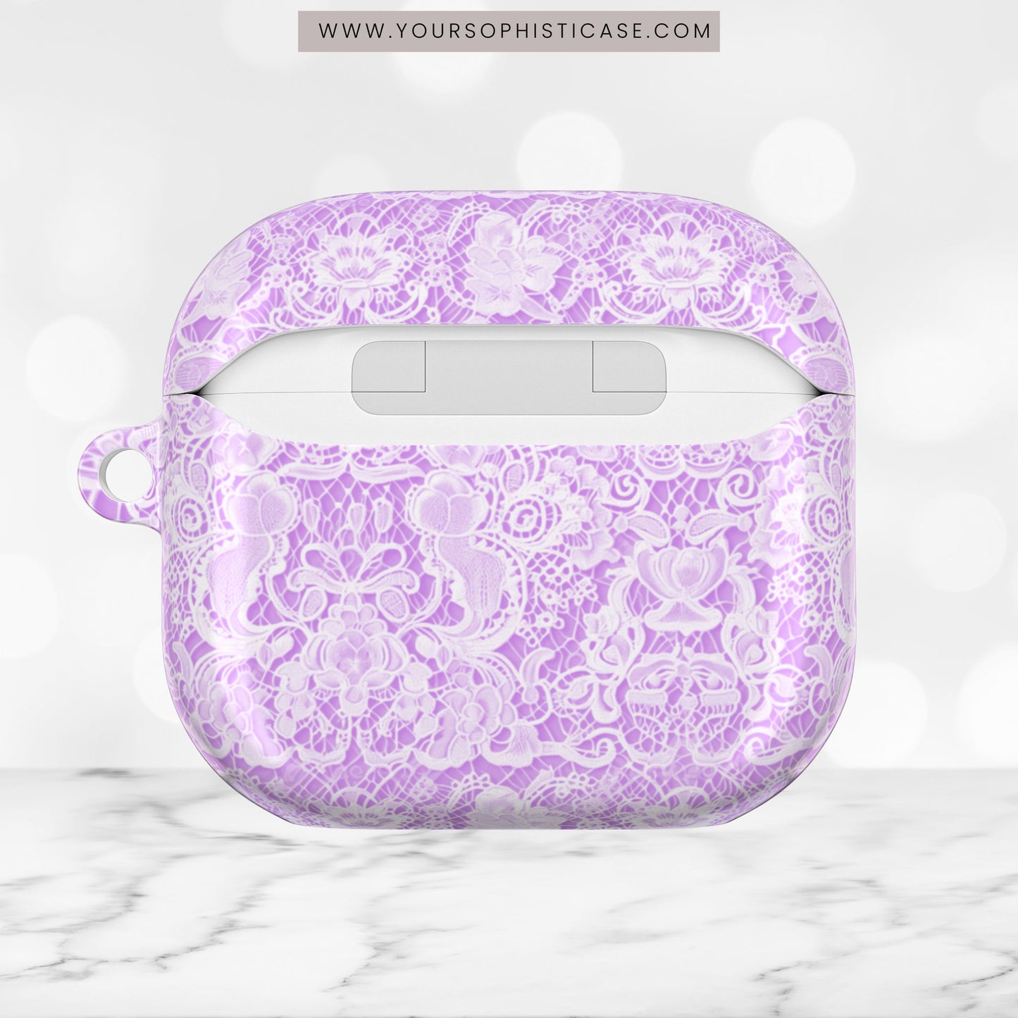 AirPod Cases - Luxe Lace in Purple