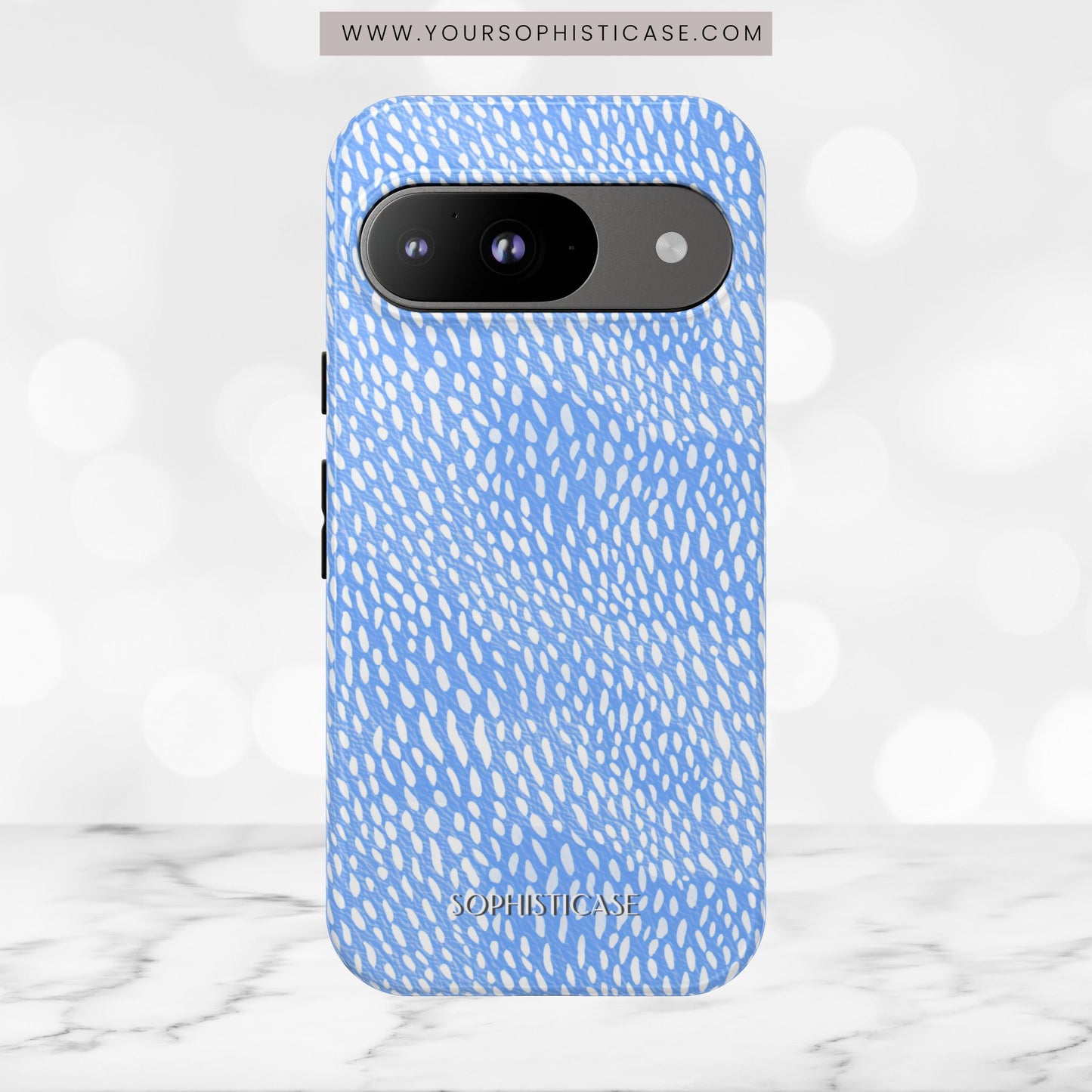 Oh Deer! in Blue - Tough Phone Case