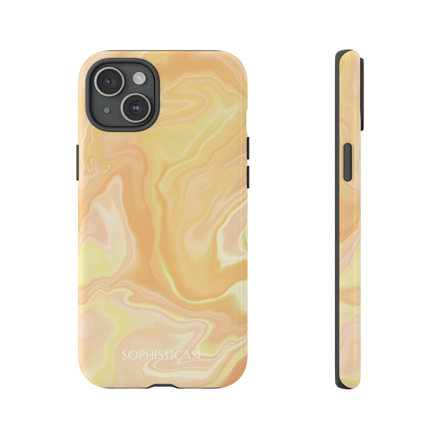 Liquid Magic in Yellow Haze - iPhone Case