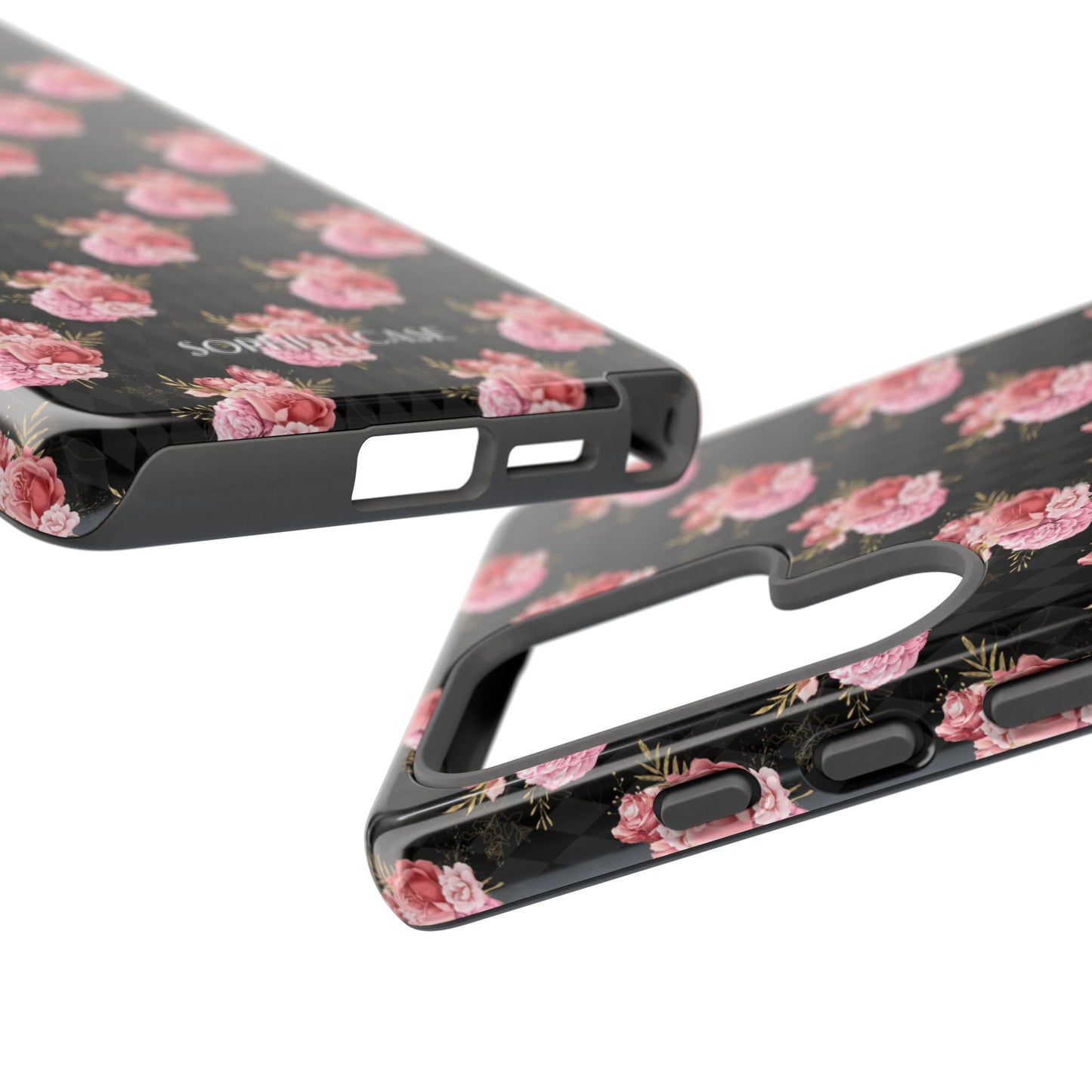 Rose Diamond Romance in Vivienne - Tough Phone Case