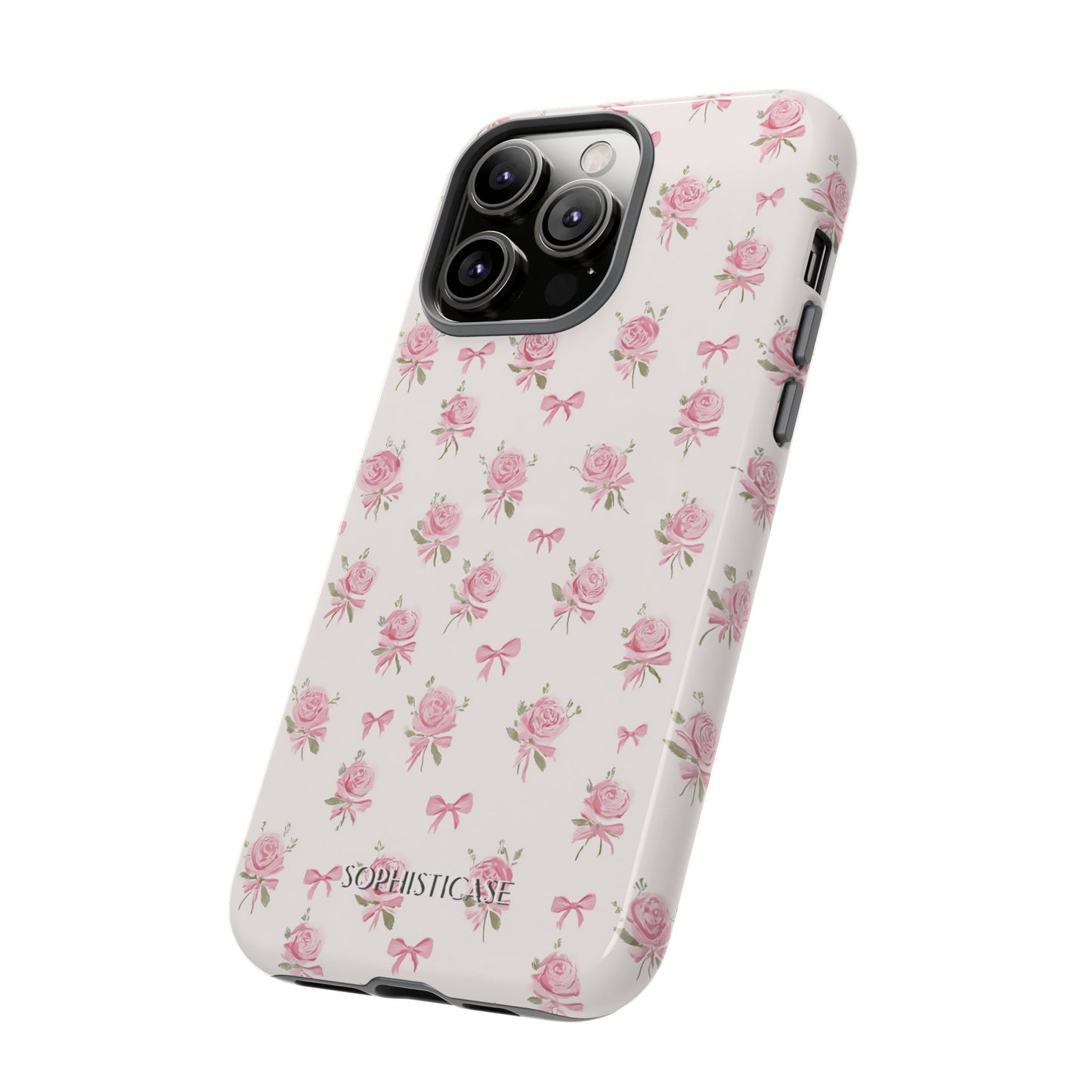 The Sweetest Thing in Coquette Roses and Bows - iPhone Case