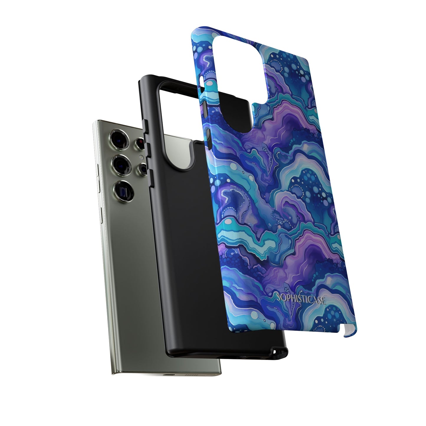 Nightstone in Lapis Wave - Tough Phone Case