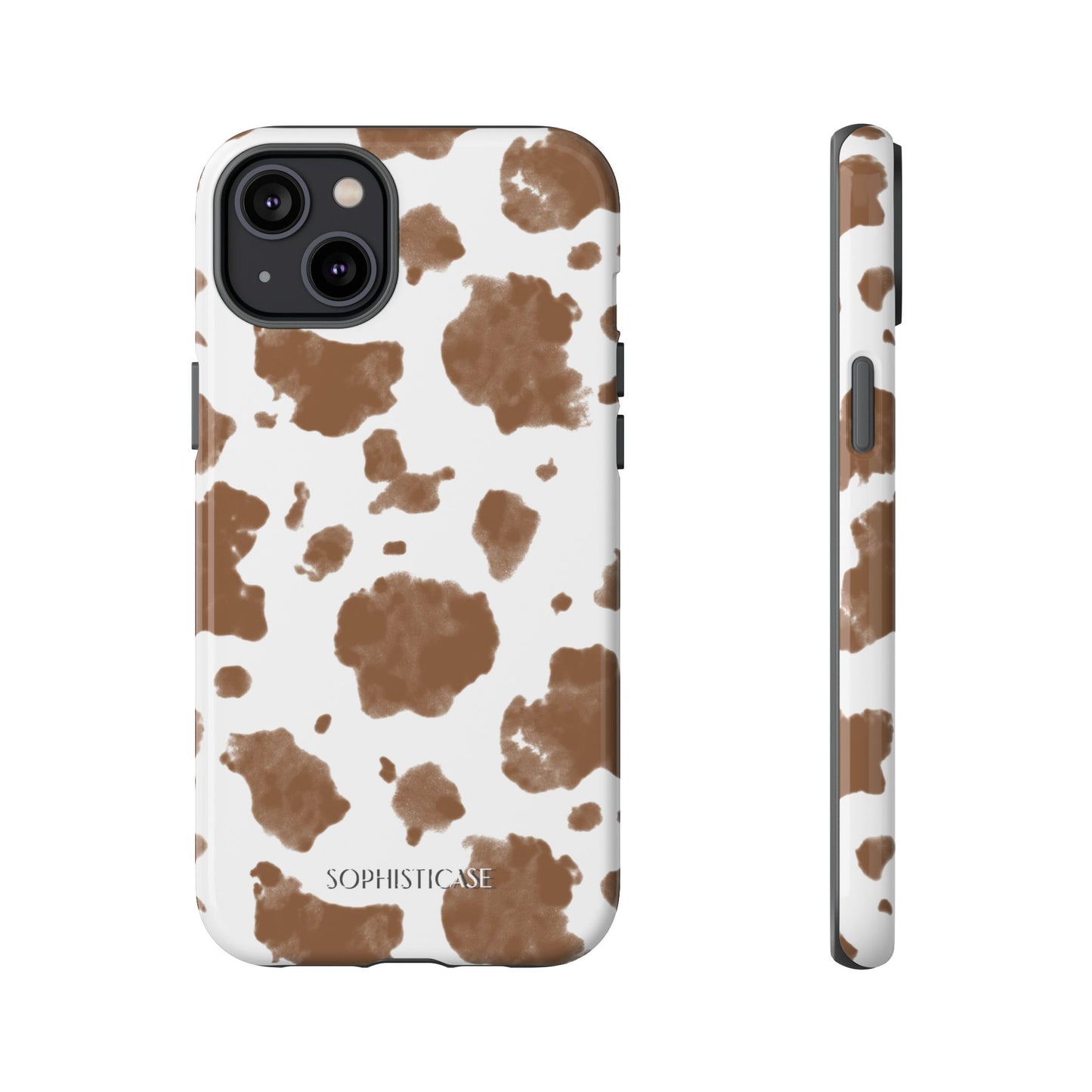 Holy Cow in Brown - iPhone Case