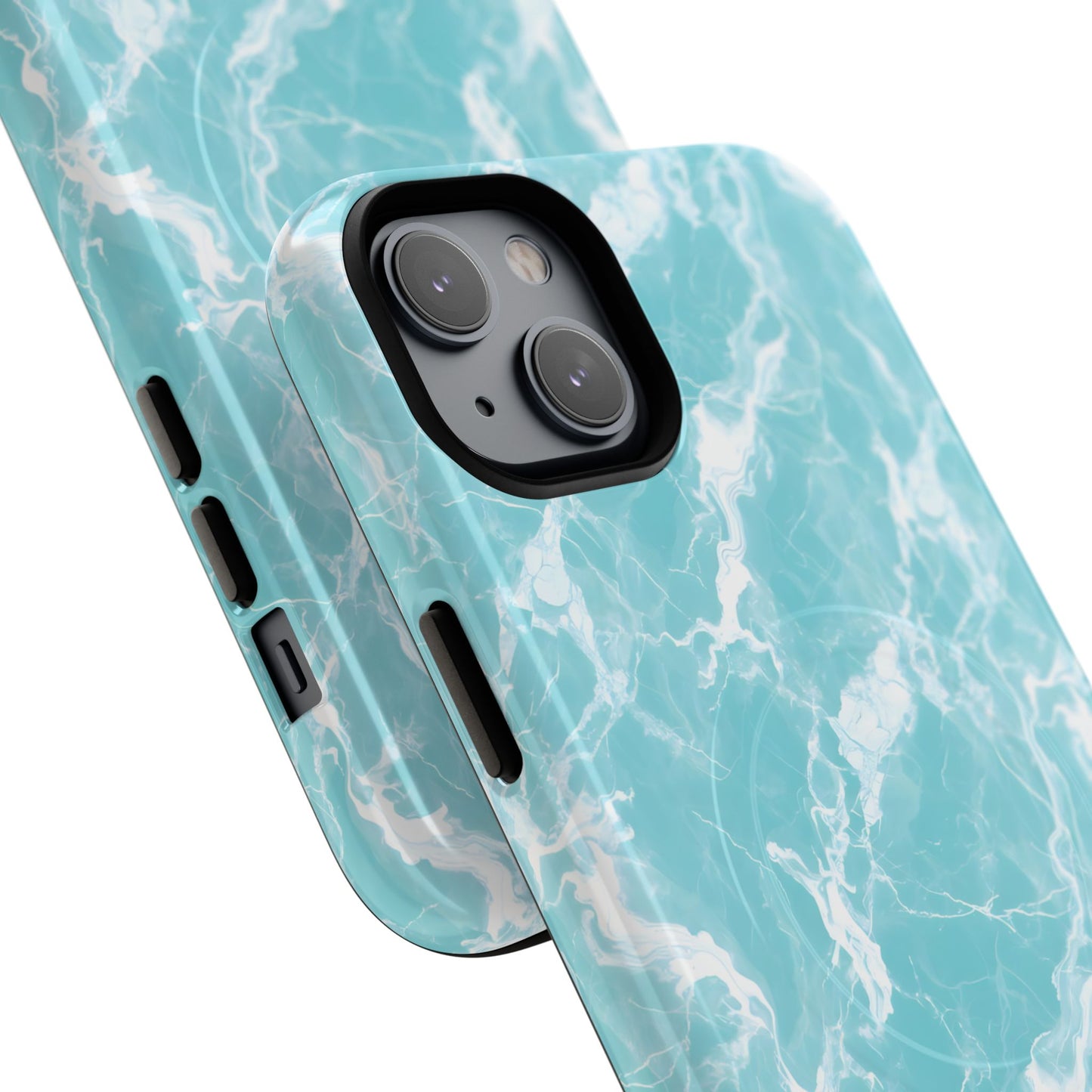 Marble Crush in Aqua - Magsafe Case