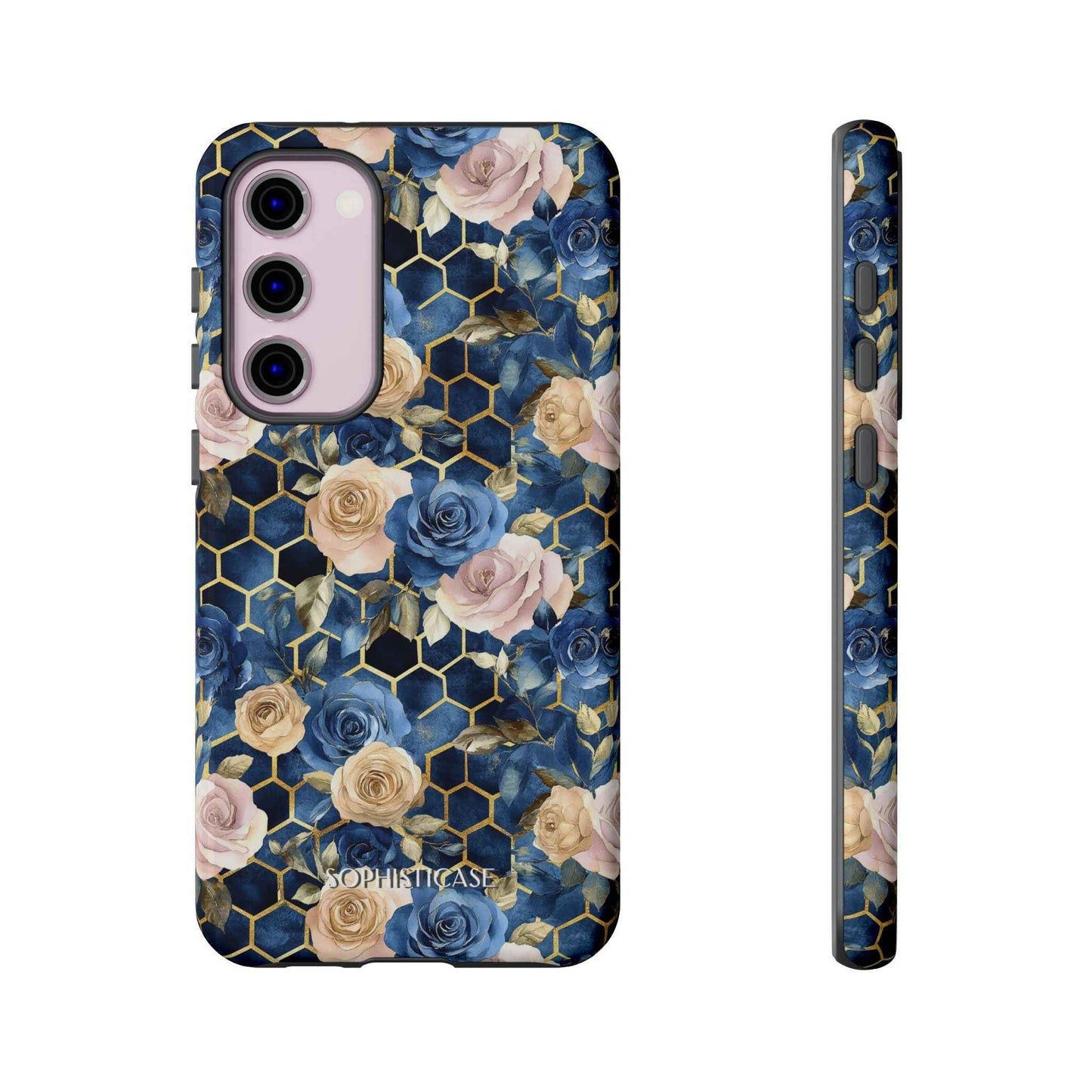 Royal Floral in Midnight Rose - Tough Phone Case