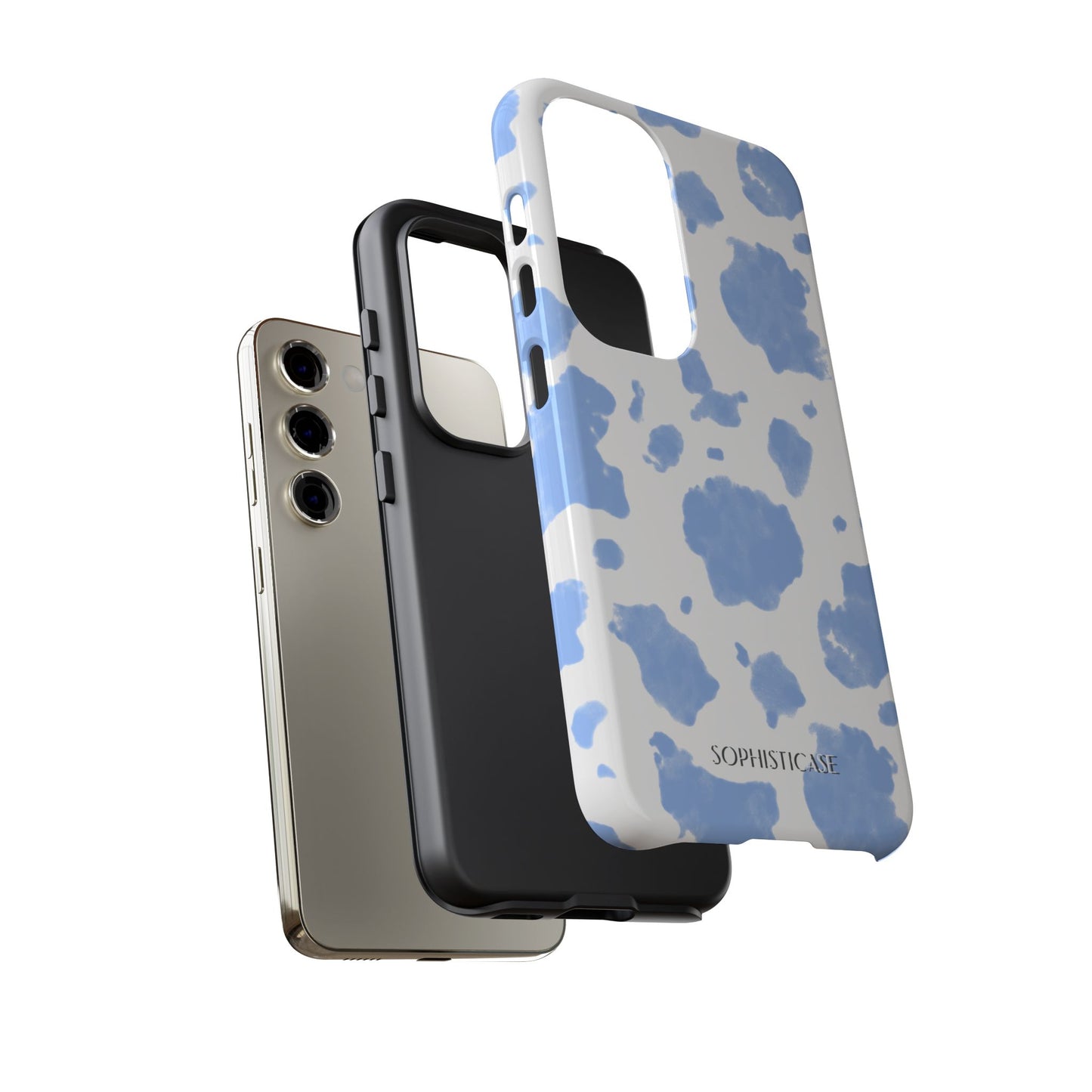 Holy Cow in Blue - Tough Phone Case