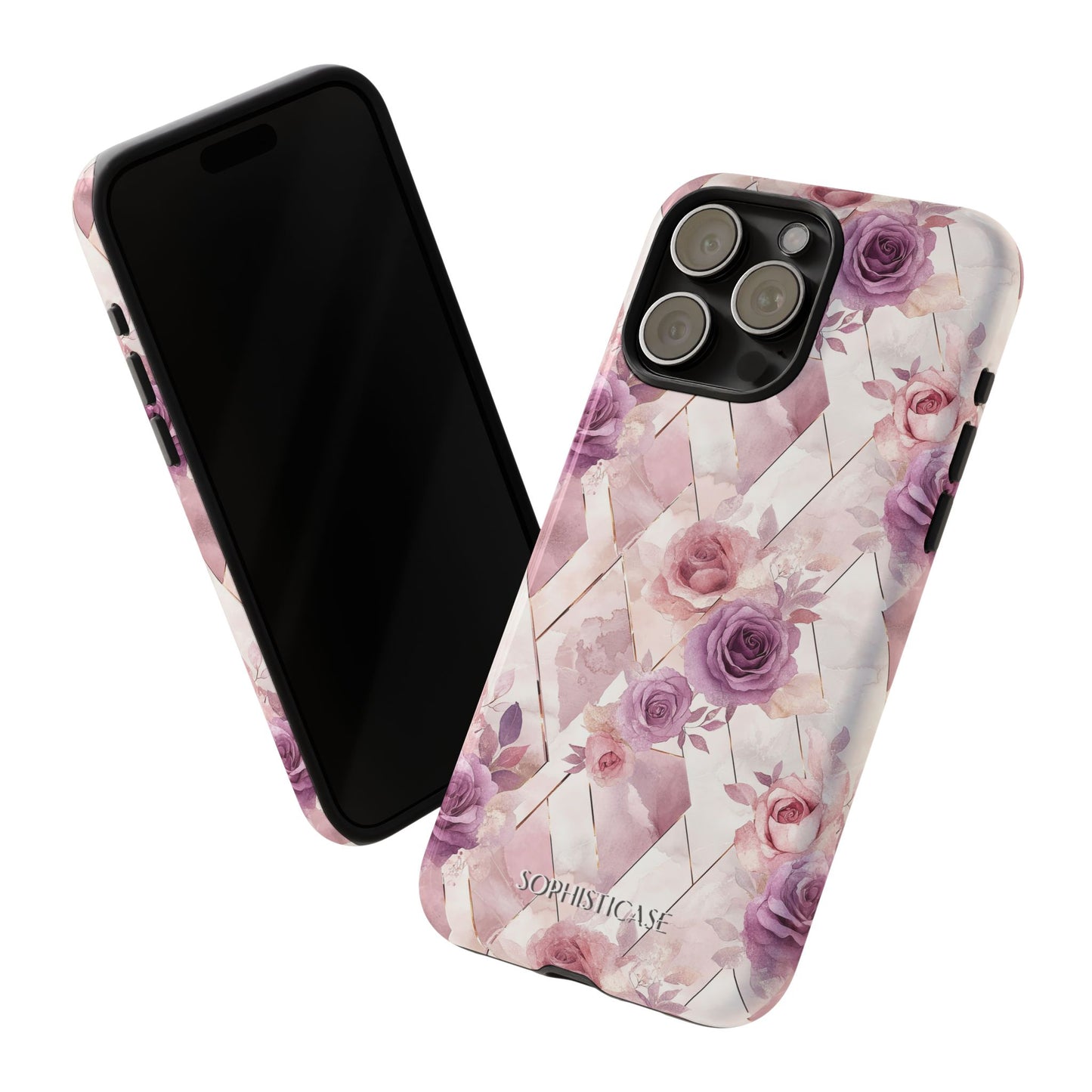 Royal Floral in Mauve Rose - Tough Phone Case