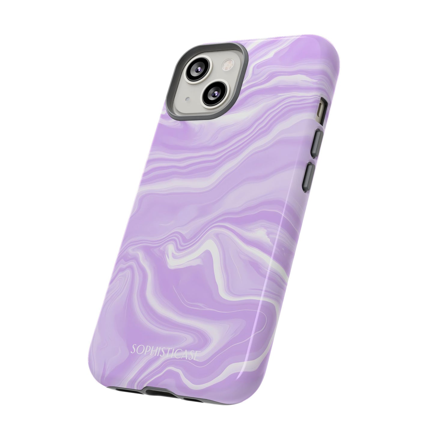 Liquid Dreams in Light Purple - iPhone Case