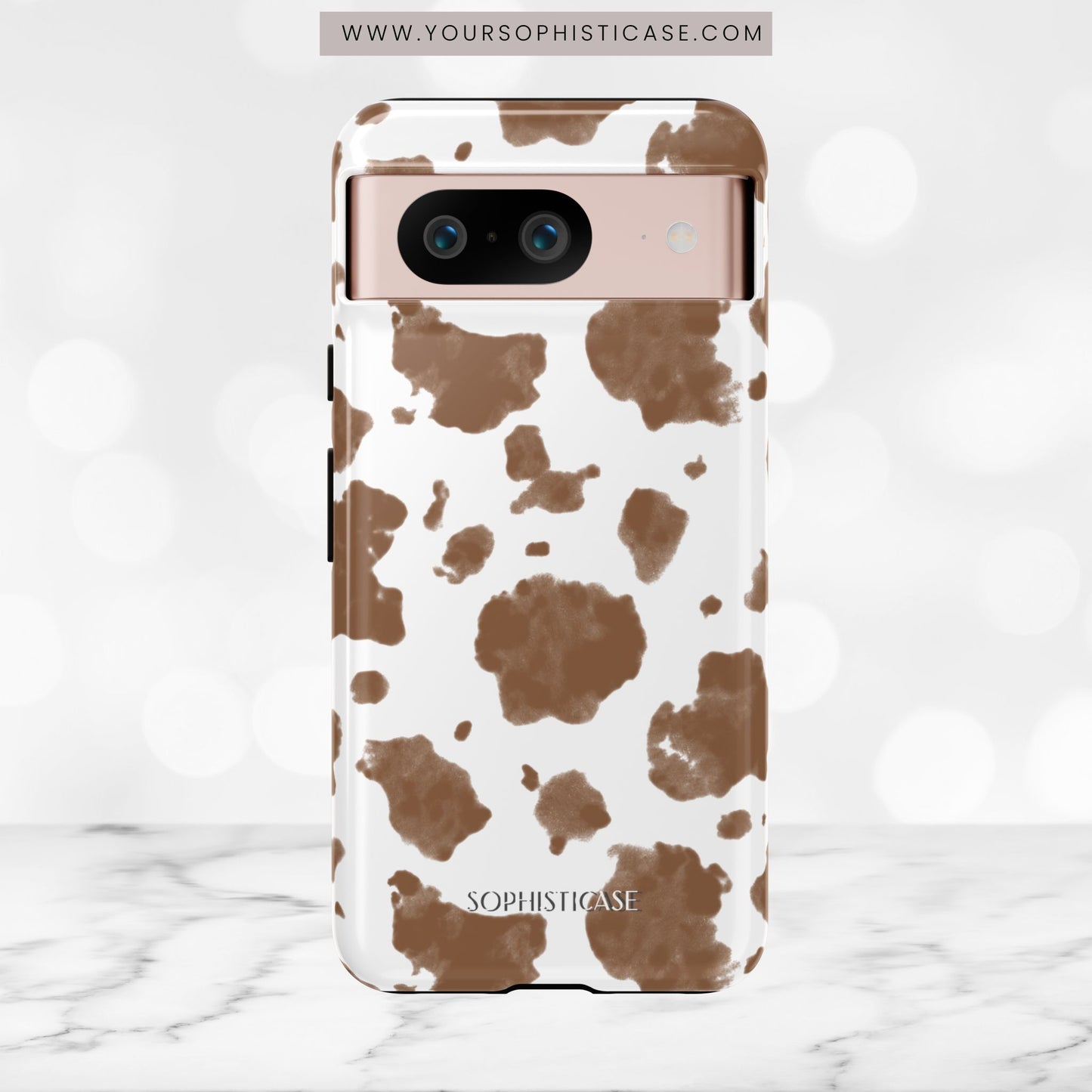 Holy Cow in Brown - Tough Phone Case
