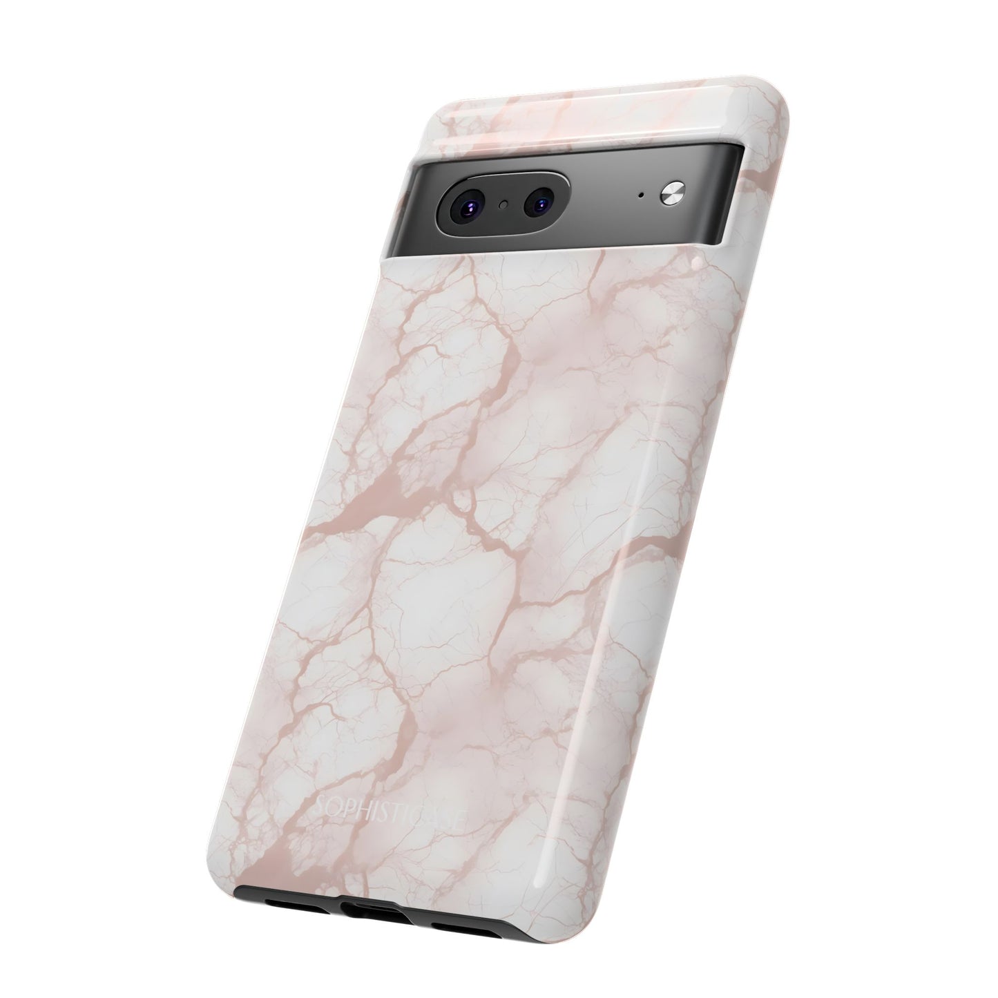Marble Opulence in Neutral Beige - Tough Phone Case