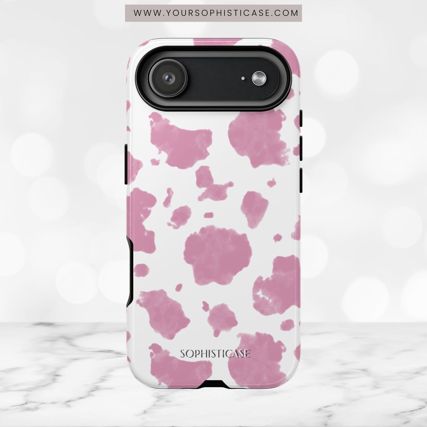 Holy Cow in Pink - iPhone Case