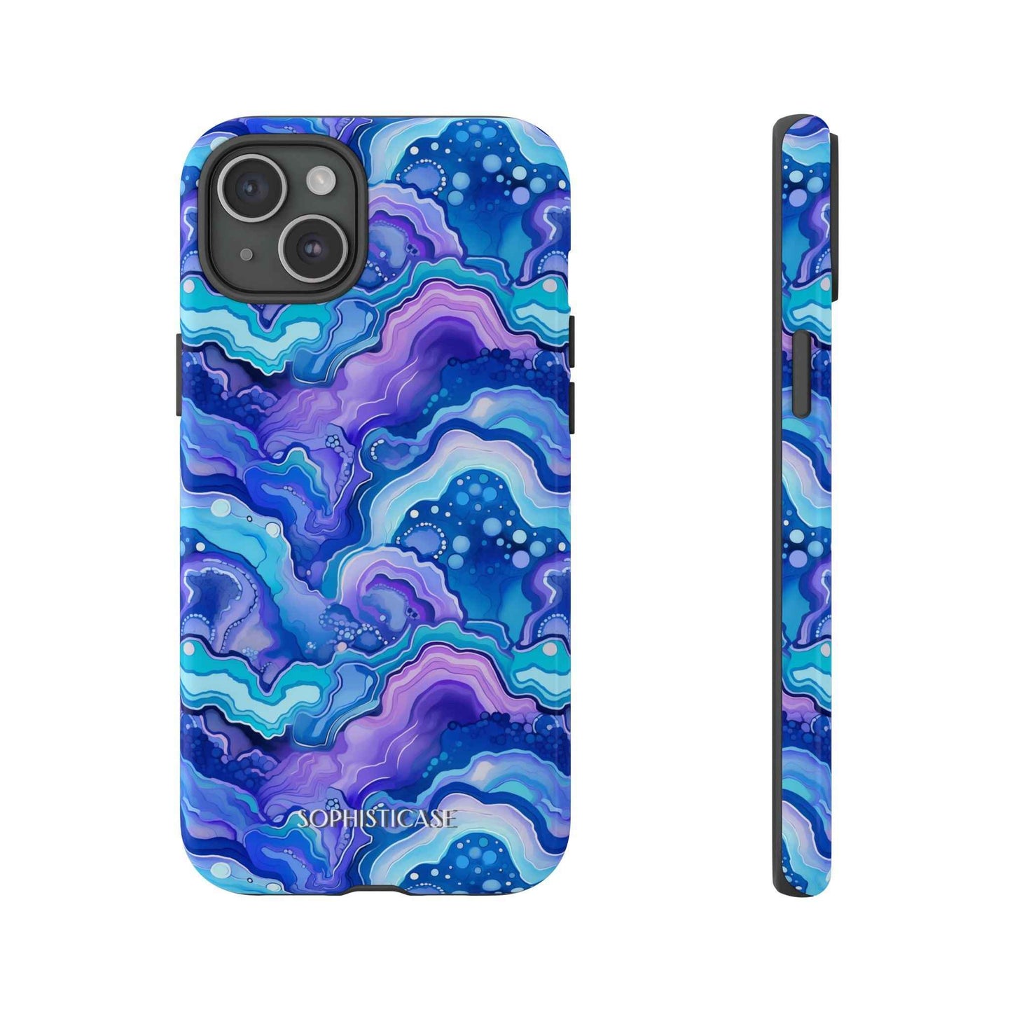 Nightstone in Lapis Wave - Tough Phone Case