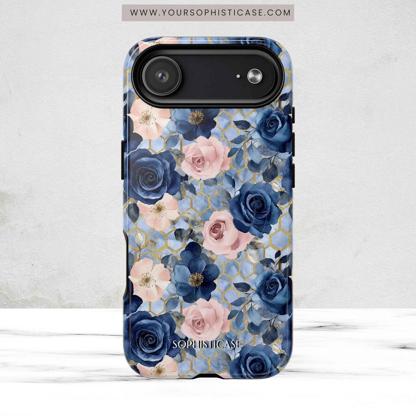 Royal Floral in Gilded Sky - iPhone Magsafe Case