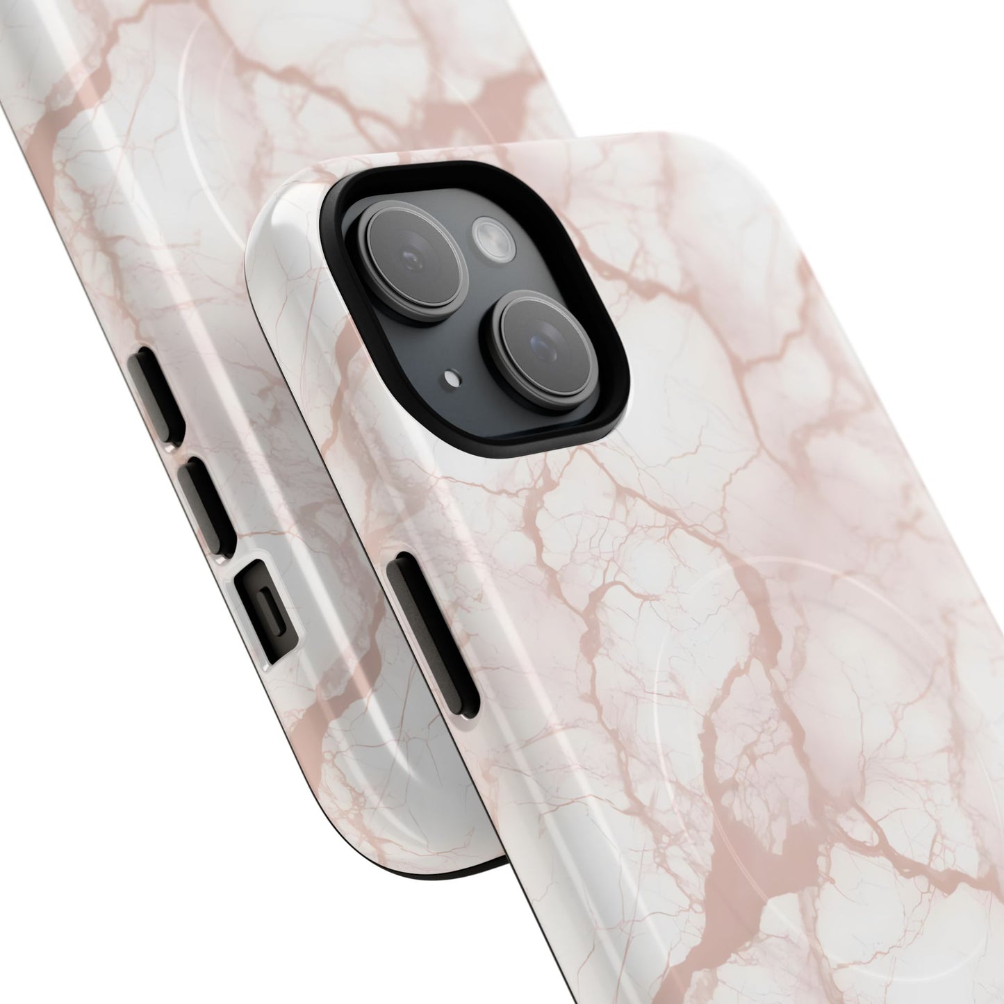 Marble Opulence in Neutral Beige - Magsafe Case