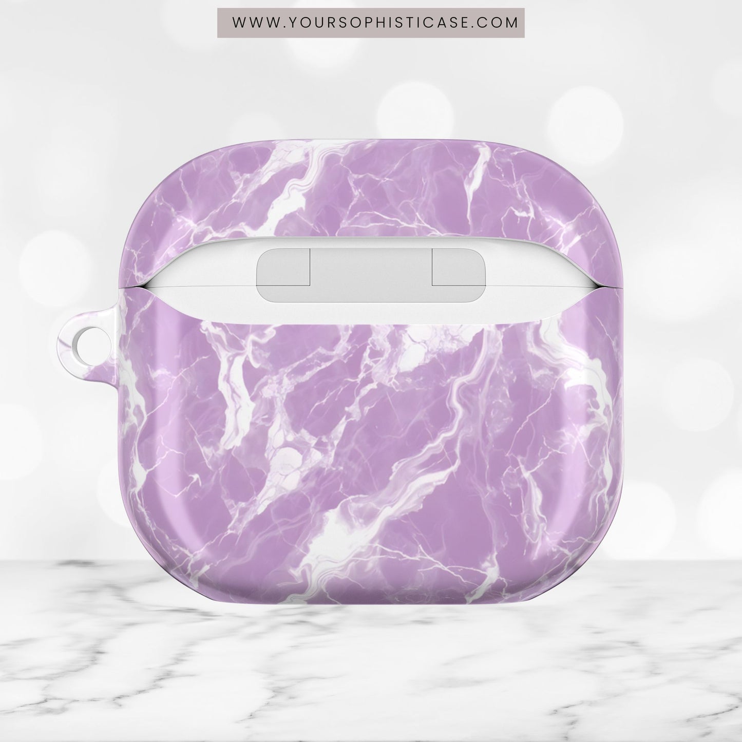 AirPod Cases - Marble Crush in Purple