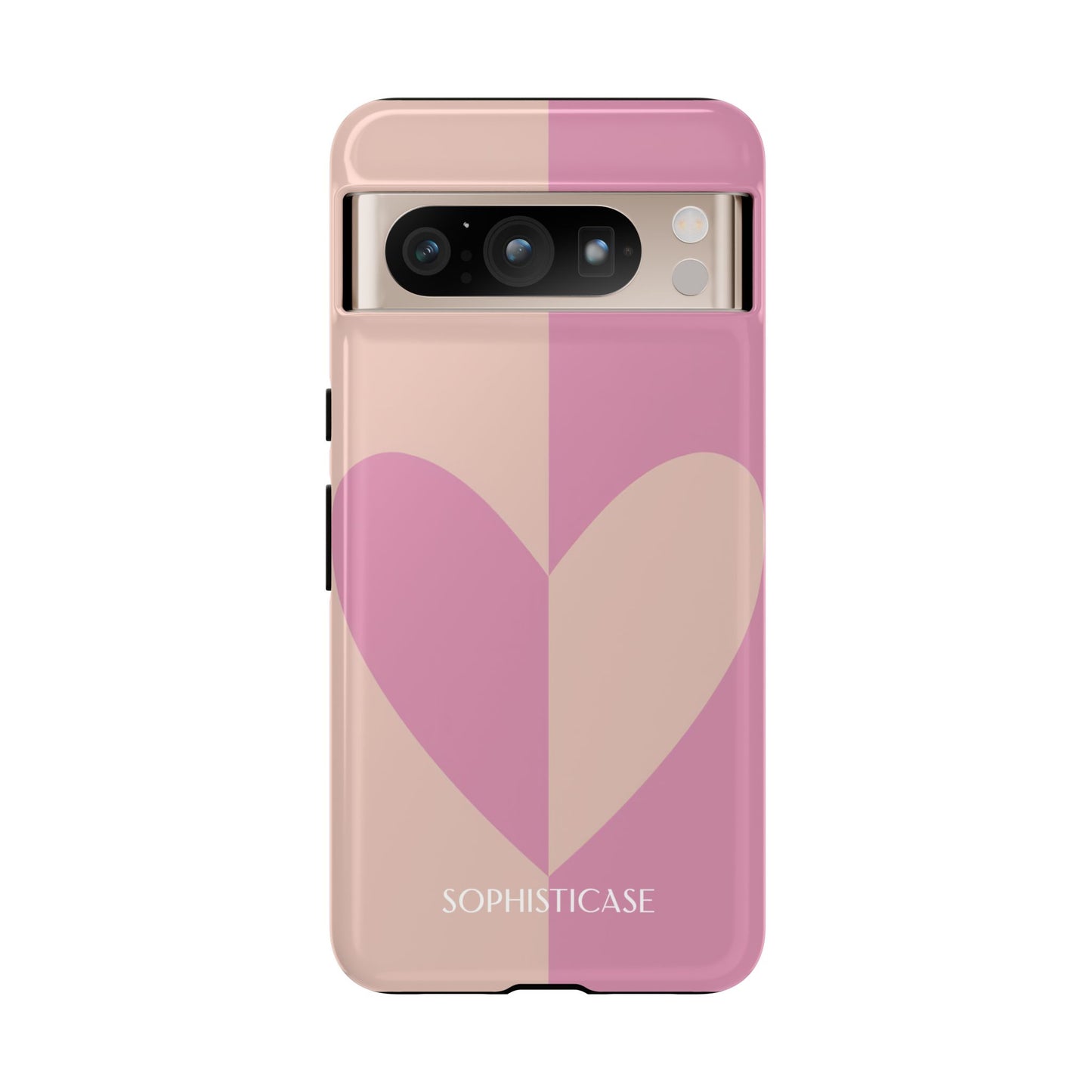 Be Mine in Pink and Brown - Tough Phone Case for Google Pixel - Sophisticase