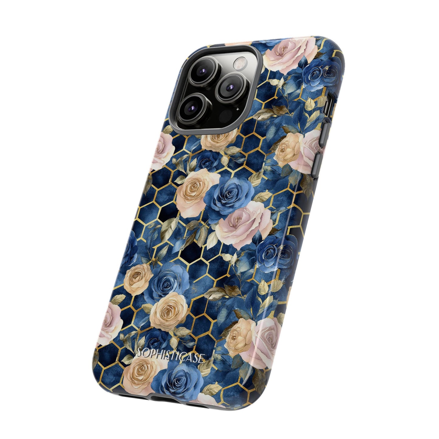 Royal Floral in Midnight Rose - Tough Phone Case