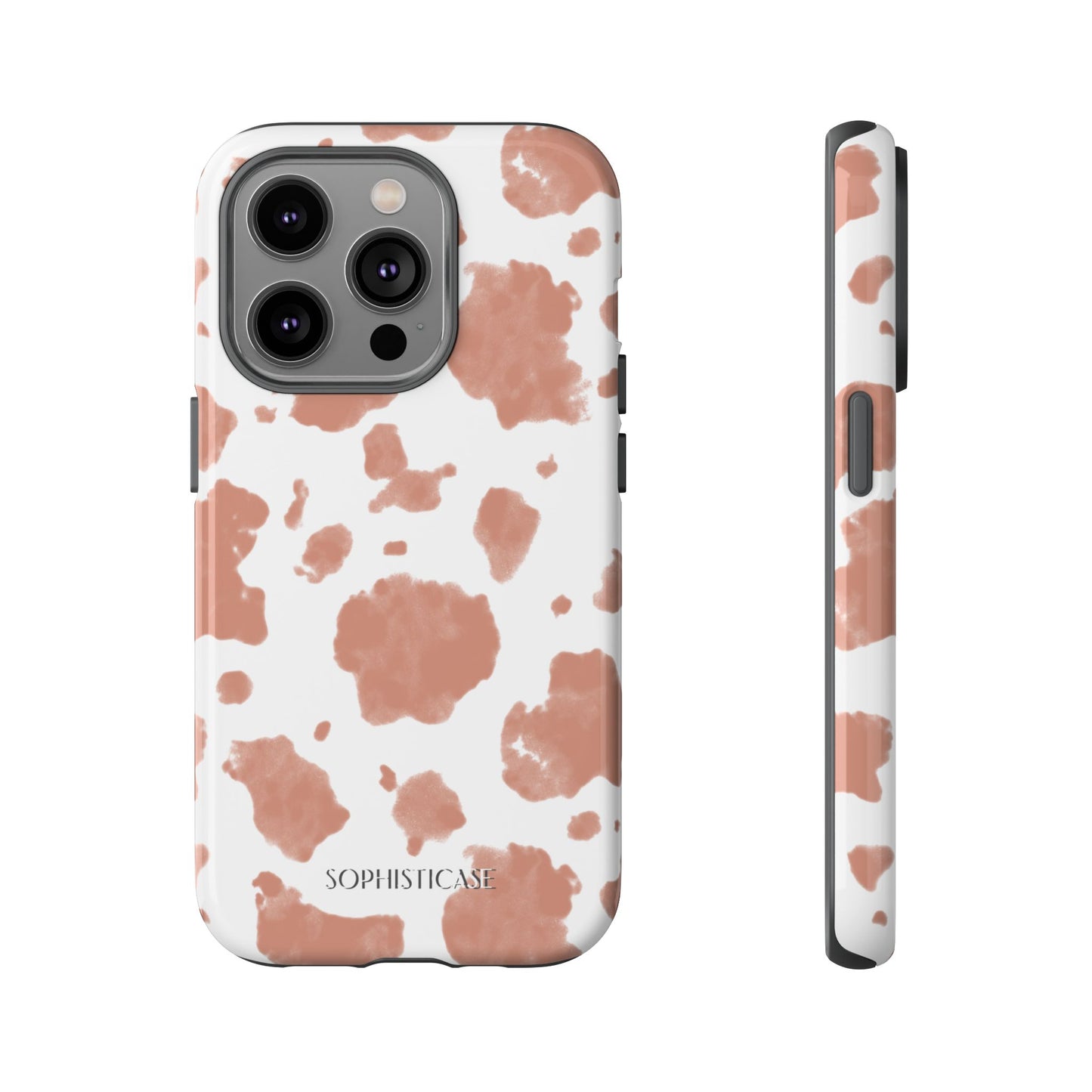 Holy Cow in Light Brown - iPhone Case