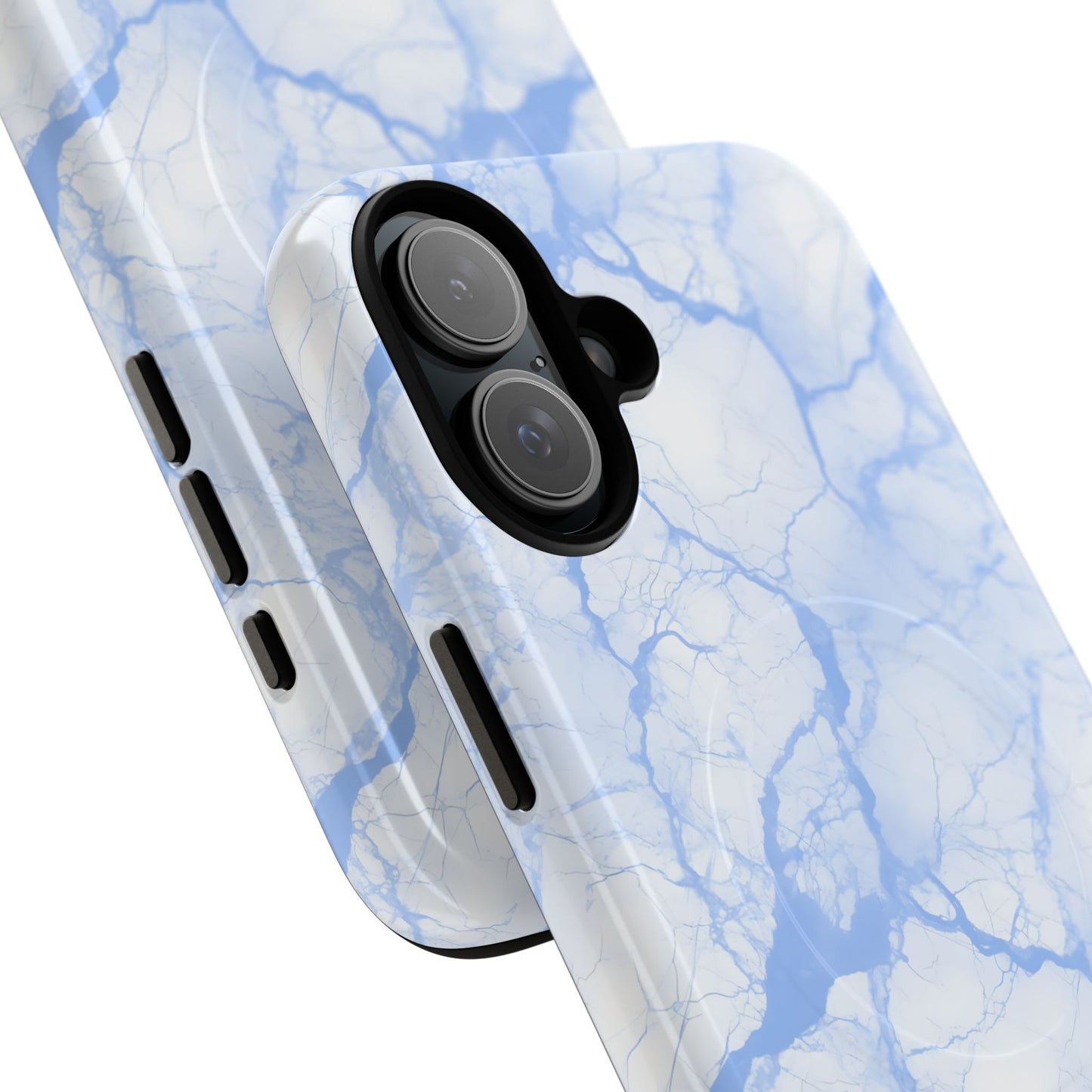 Marble Opulence in Blue - Magsafe Case