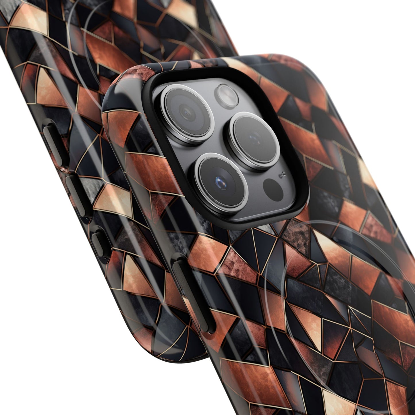 Rose' Runway in Noir Mosaic - Magsafe Case