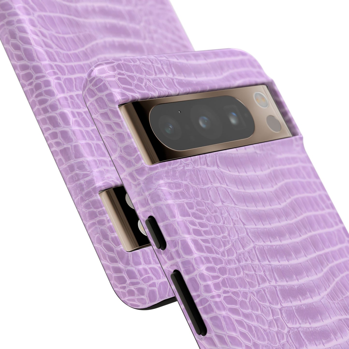 Luxe Leather in Purple - Tough Phone Case