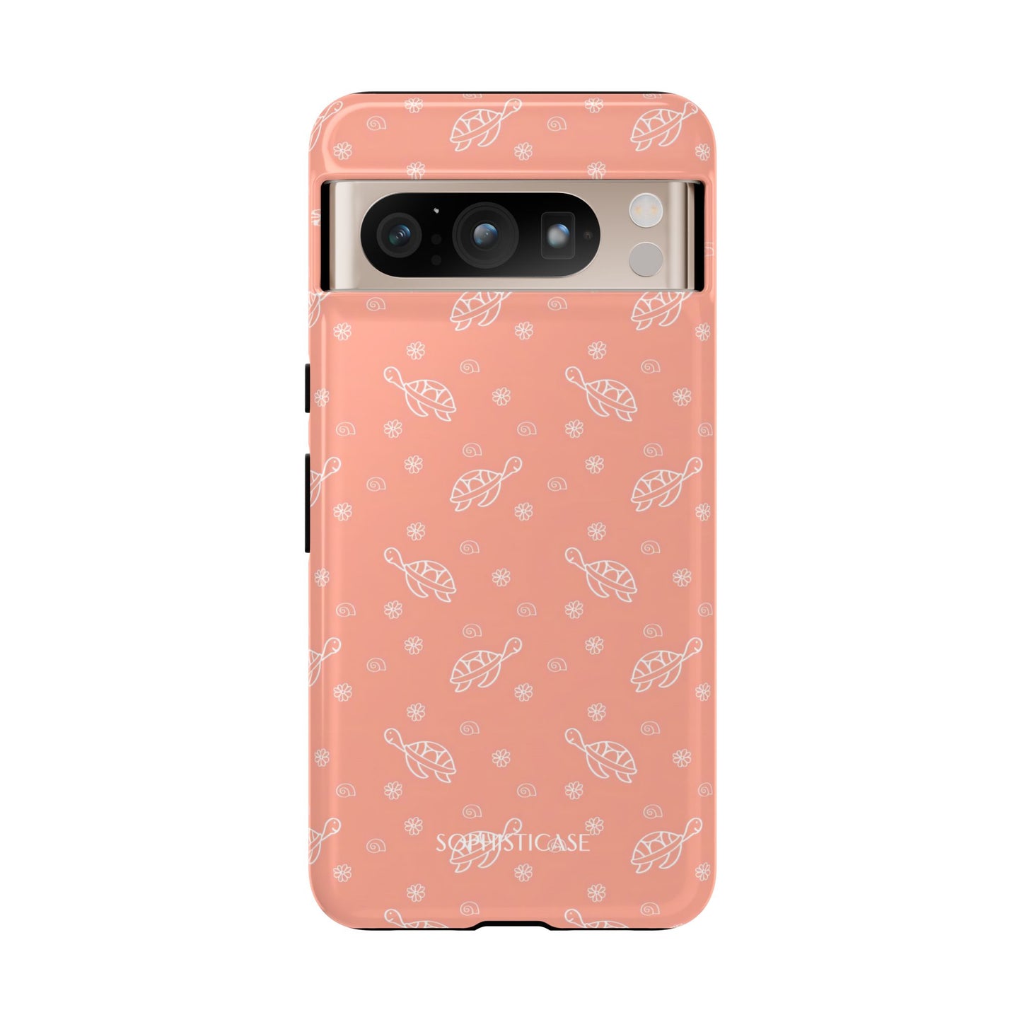 Turtle Island in Orange - Google Pixel Case