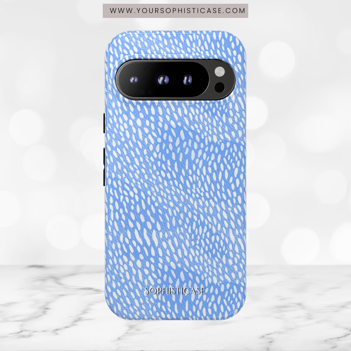 Oh Deer! in Blue - Tough Phone Case