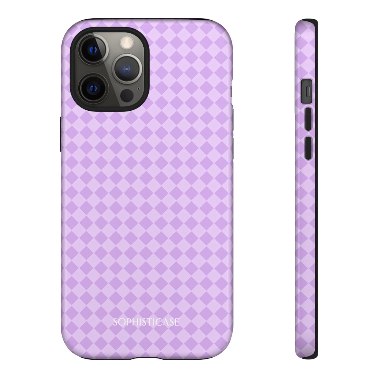 Diamond Diva in Pastel Purple - iPhone Case