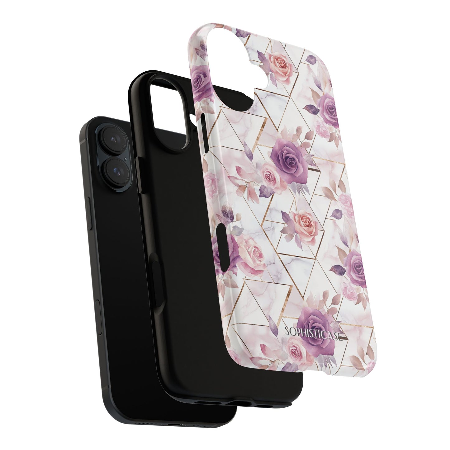 Royal Floral in Rose Royale - Tough Phone Case