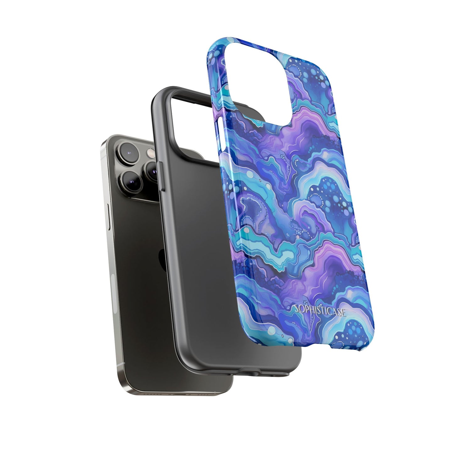 Nightstone in Lapis Wave - Tough Phone Case