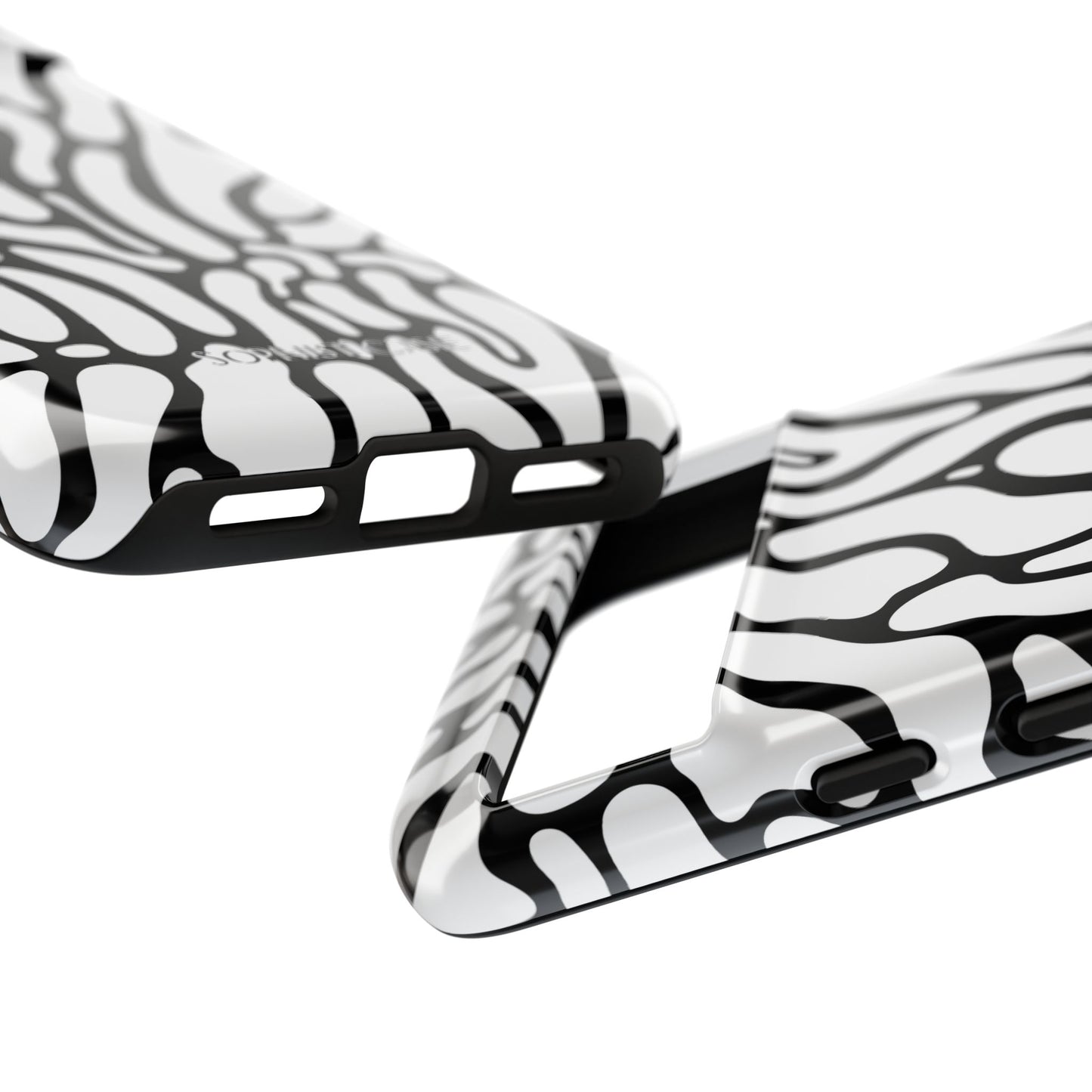 Dark Thoughts in Onyx - Tough Phone Case