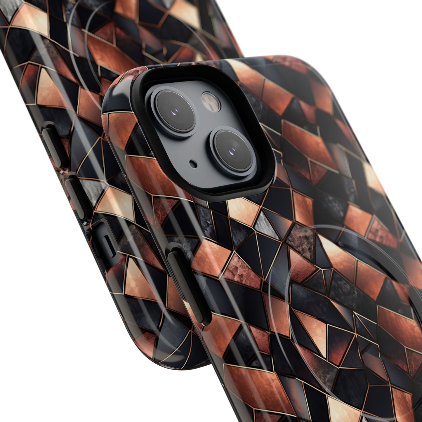 Rose' Runway in Noir Mosaic - Magsafe Case