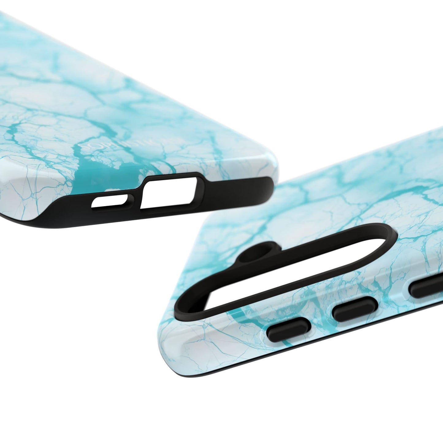 Marble Opulence in Aqua - Tough Phone Case