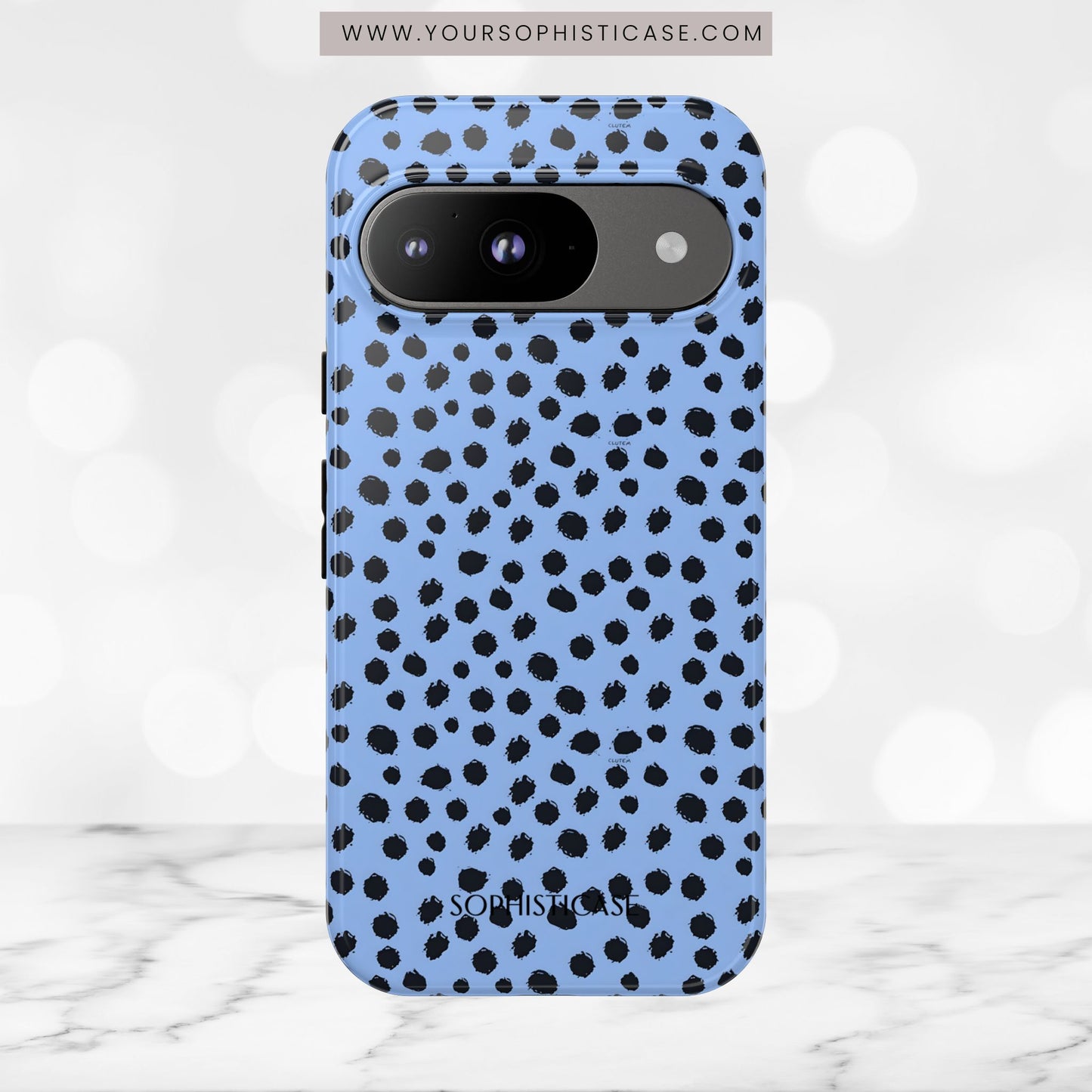 Cheetahs and Liars in Blue - Tough Phone Case