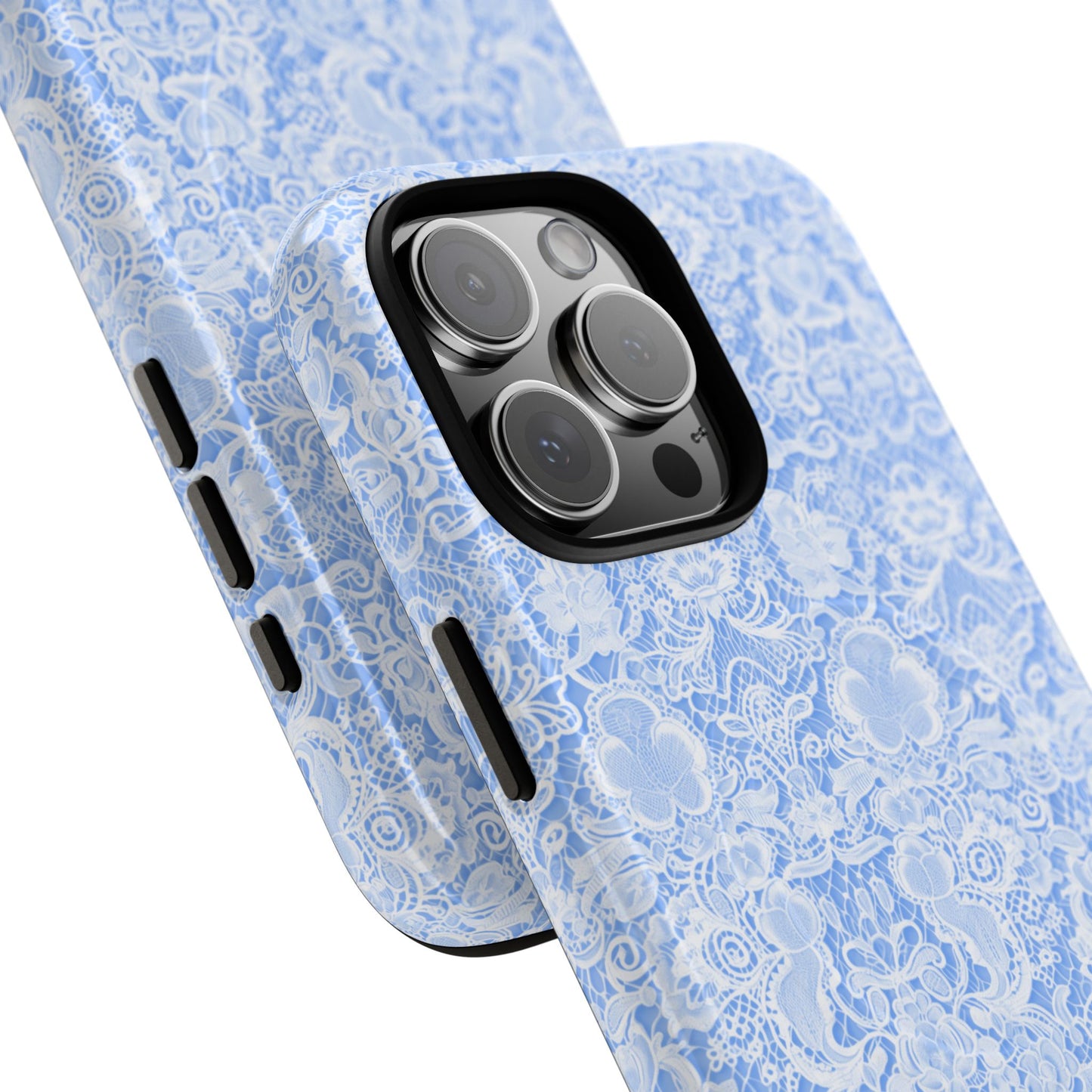Luxe Lace in Blue - Magsafe Case