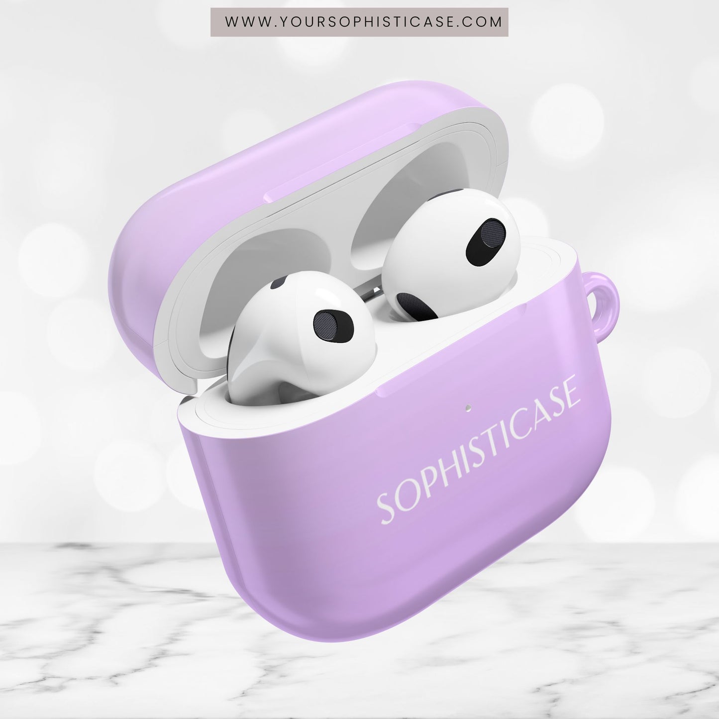 AirPod Cases - Heavenly in Light Purple