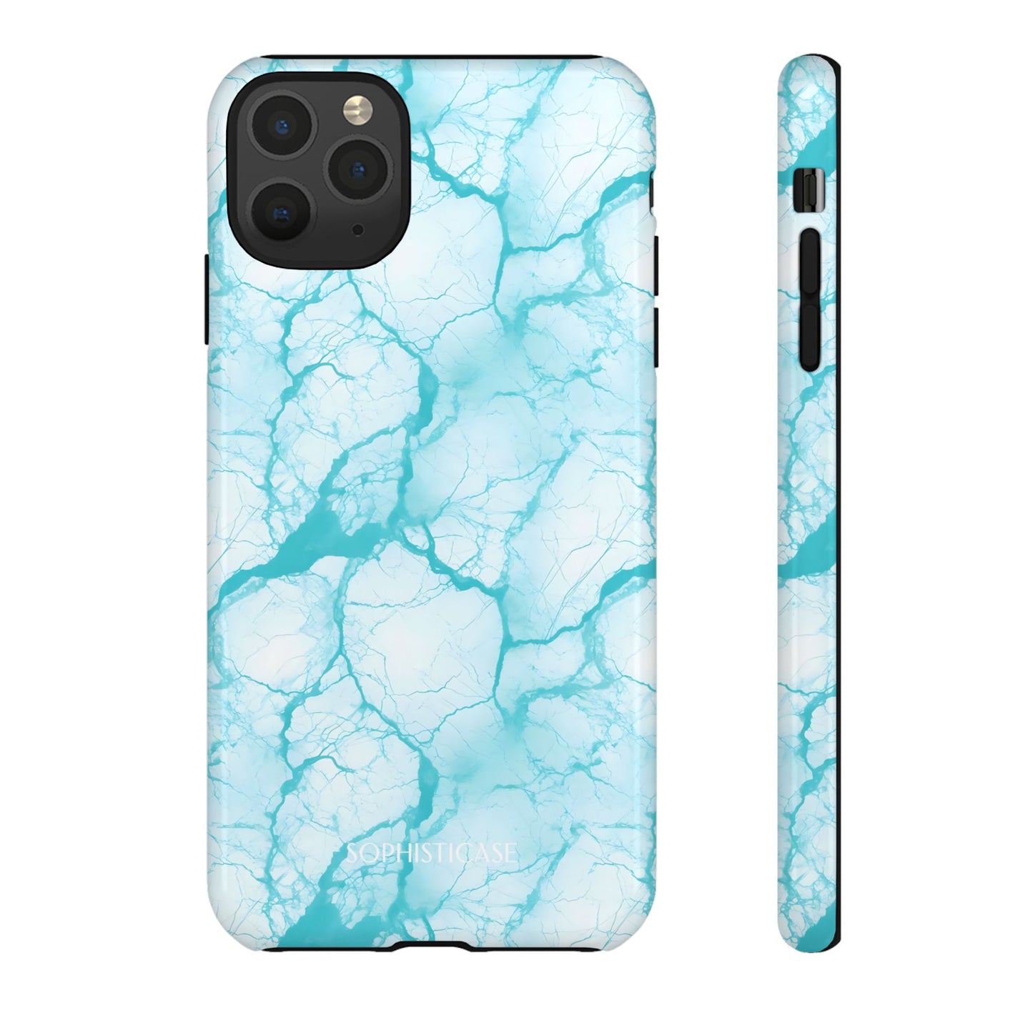 Marble Opulence in Aqua - iPhone Magsafe Case